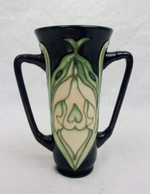 Moorcroft Collectors Club Art Nouveau Style Twin Handled Vase 1995