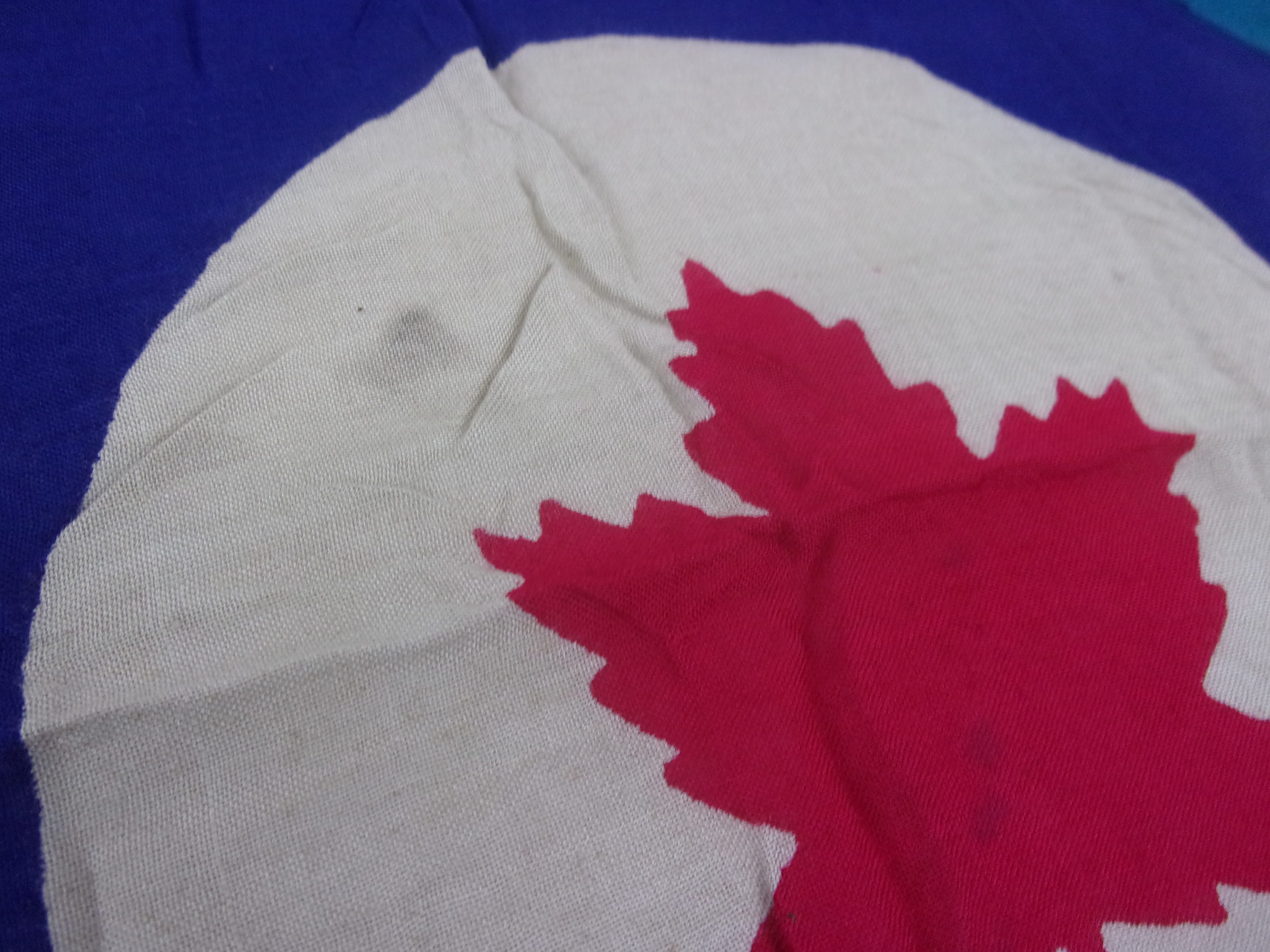 WW2 Royal Canadian Air Force Base Flag Dated 1945 - Image 3