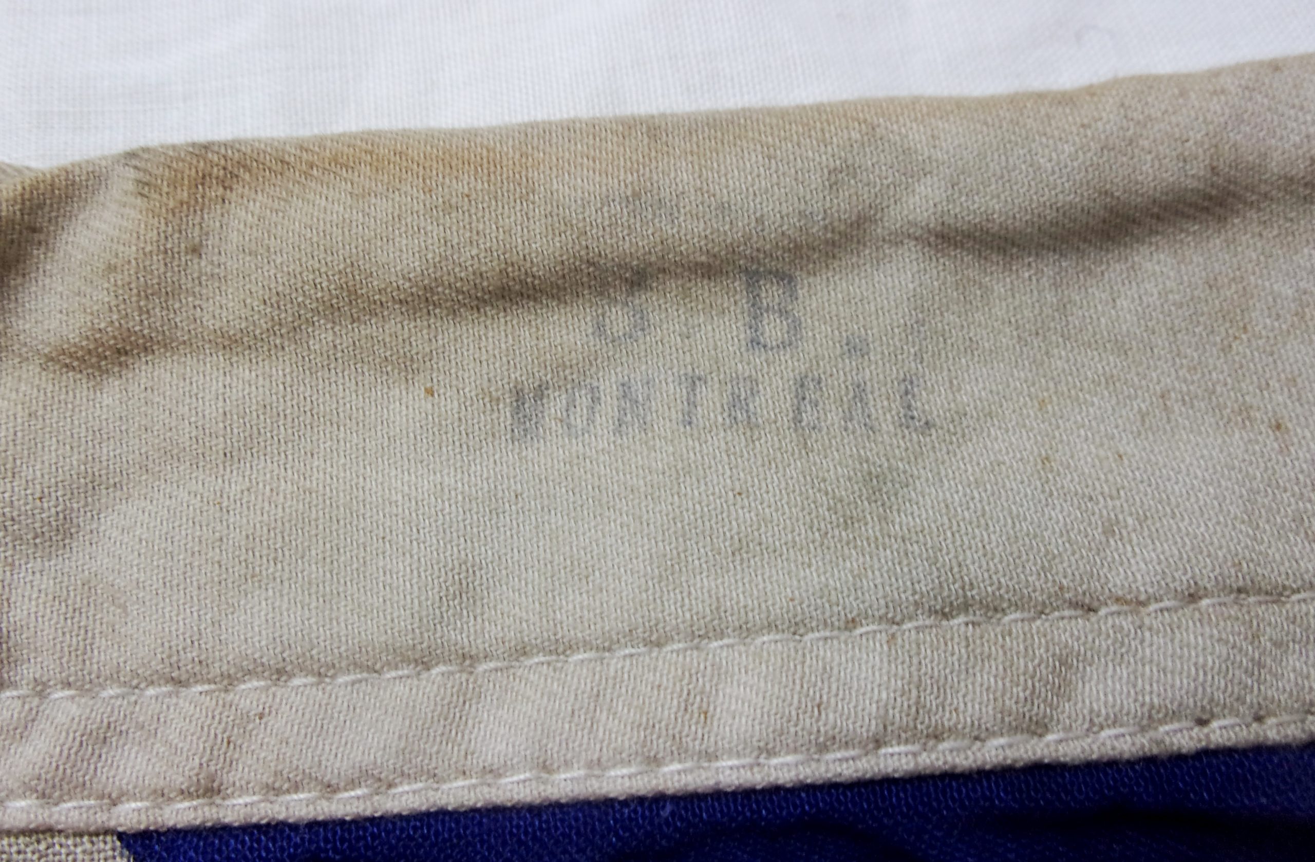 WW2 Royal Canadian Air Force Base Flag Dated 1945 - Image 6