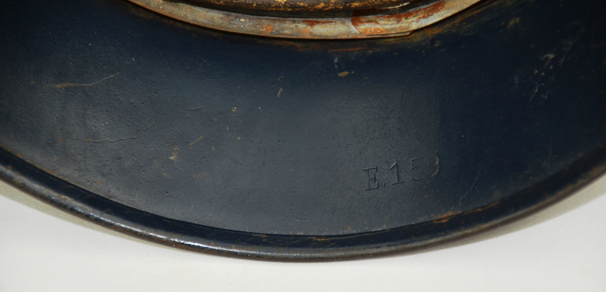 Original WW2 Double Decal German M35 Helmet - Image 9