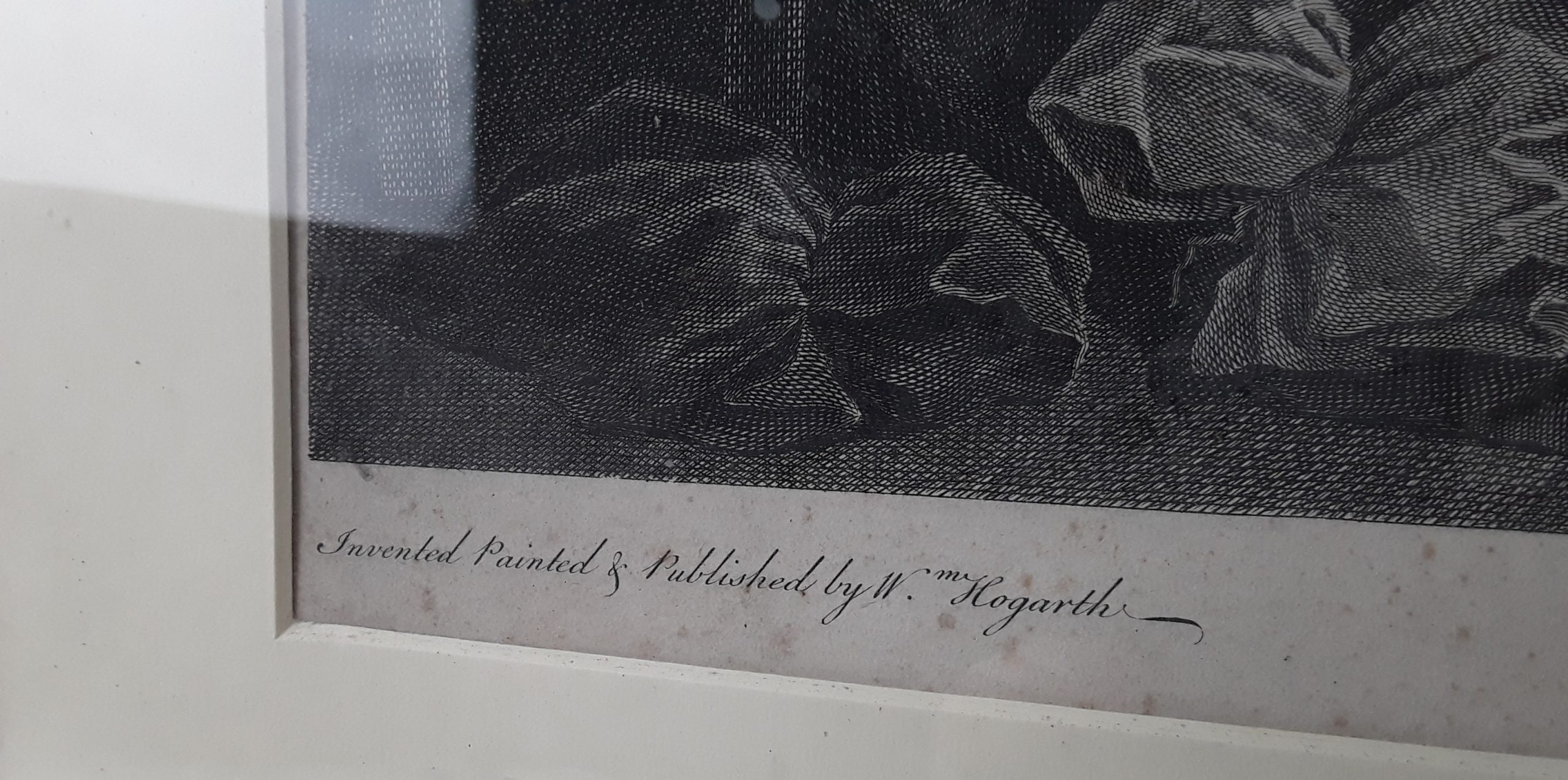 R.F. Ravenet Engraving ‘Marriage A-la-Mode’ Plate V After William Hogarth c1745 - Image 4