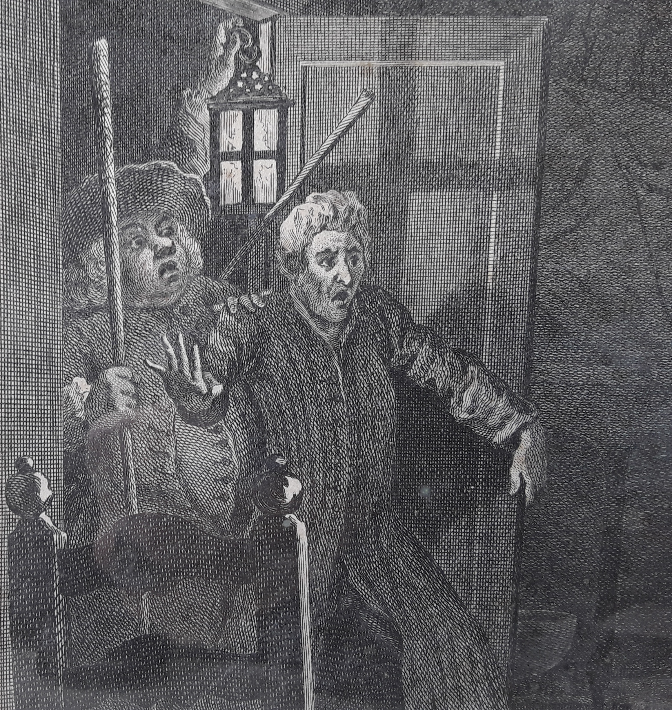 R.F. Ravenet Engraving ‘Marriage A-la-Mode’ Plate V After William Hogarth c1745 - Image 7