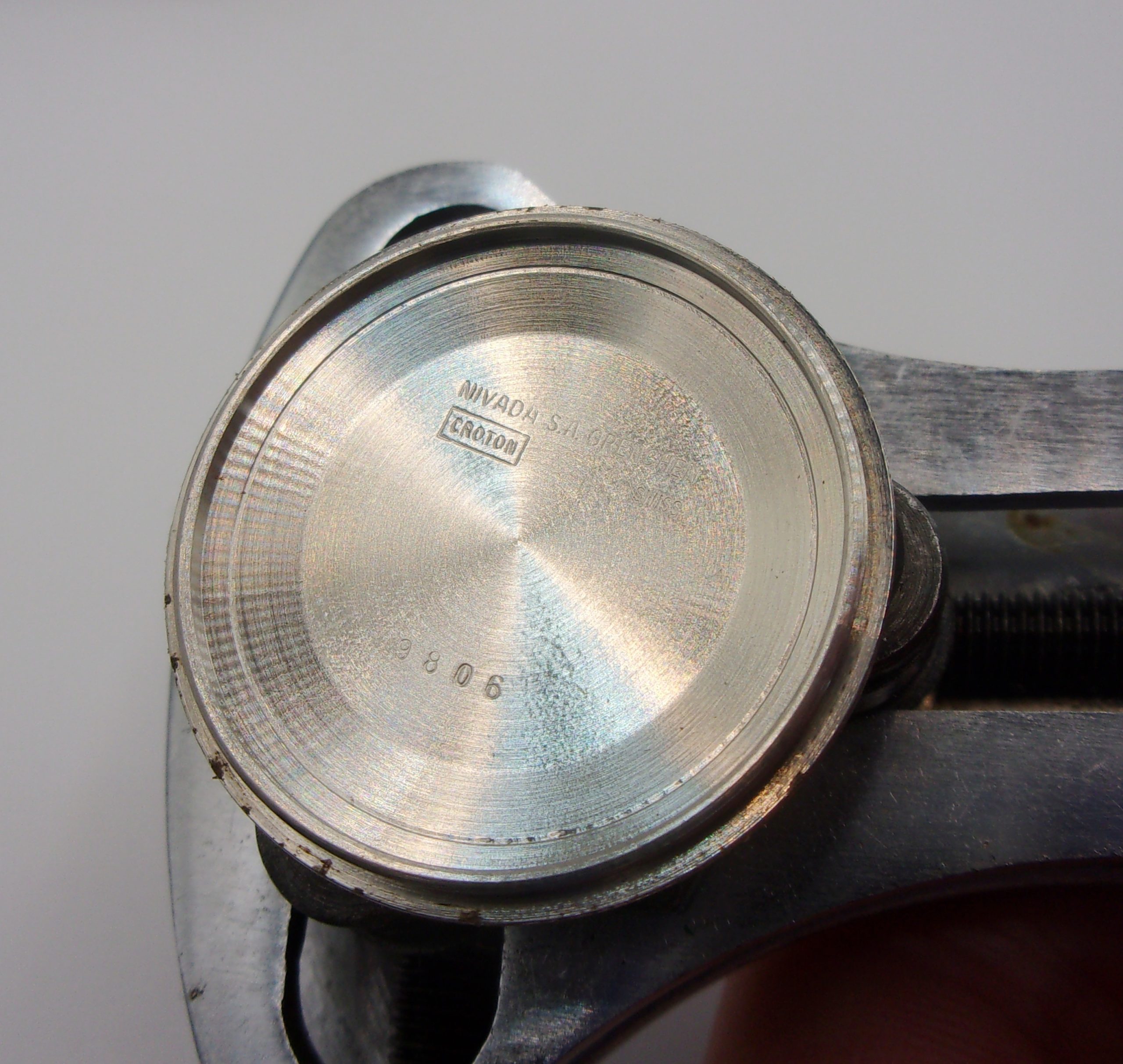 Nivada Grenchen ‘Victor Backer’ Antarctic Stainless Steel Automatic Wristwatch - Image 3
