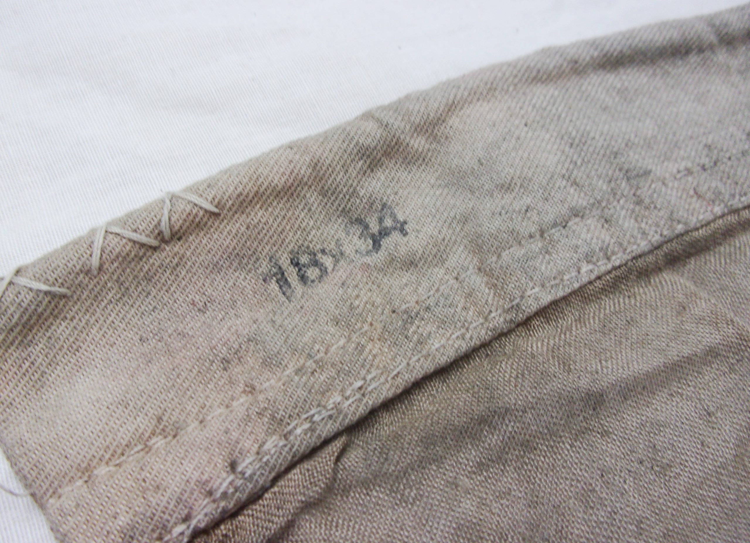 WW1 Royal Flying Corps Linen Flag Dated 1918 - Image 3