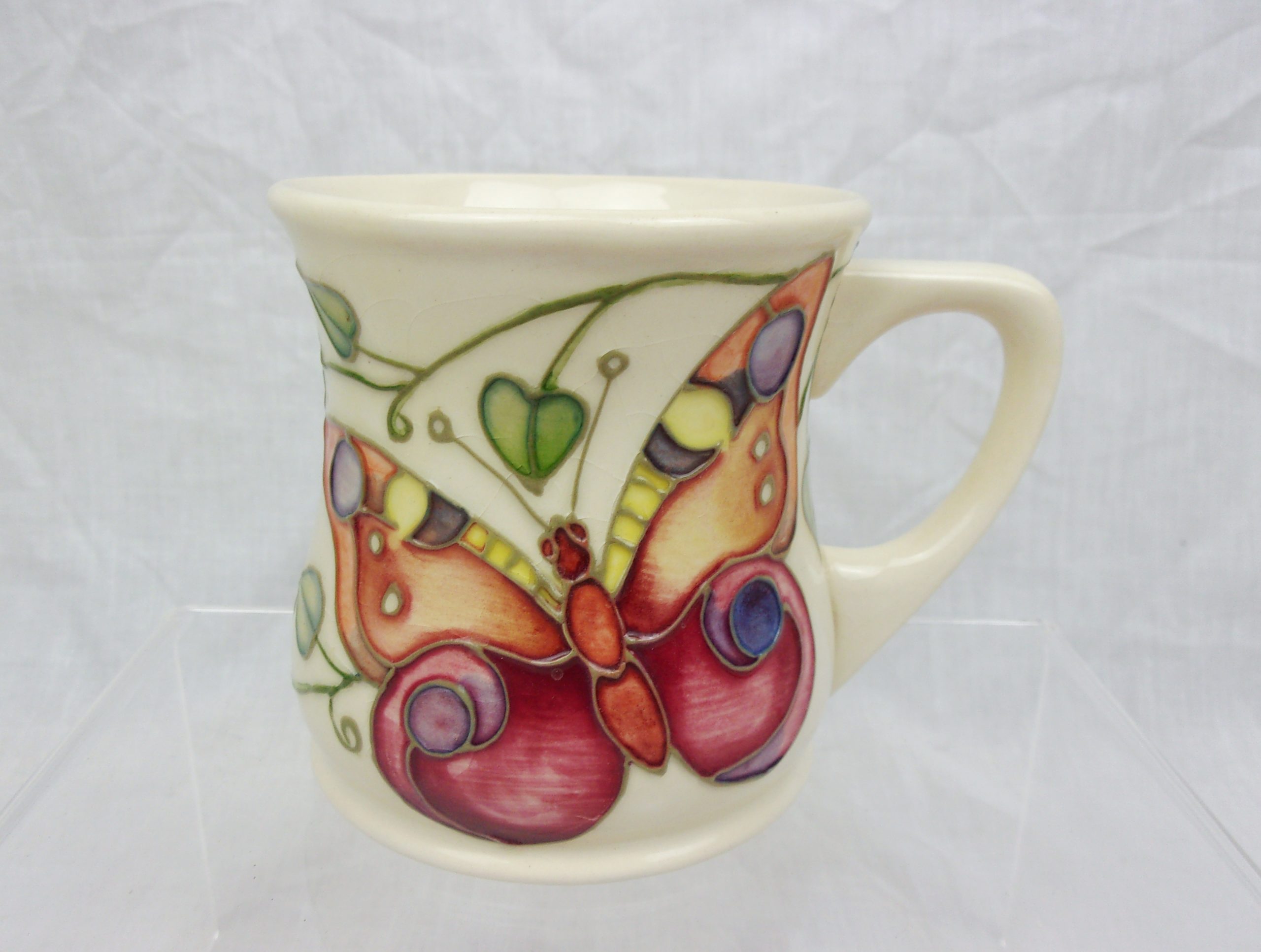 Moorcroft Butterfly Mug c1994