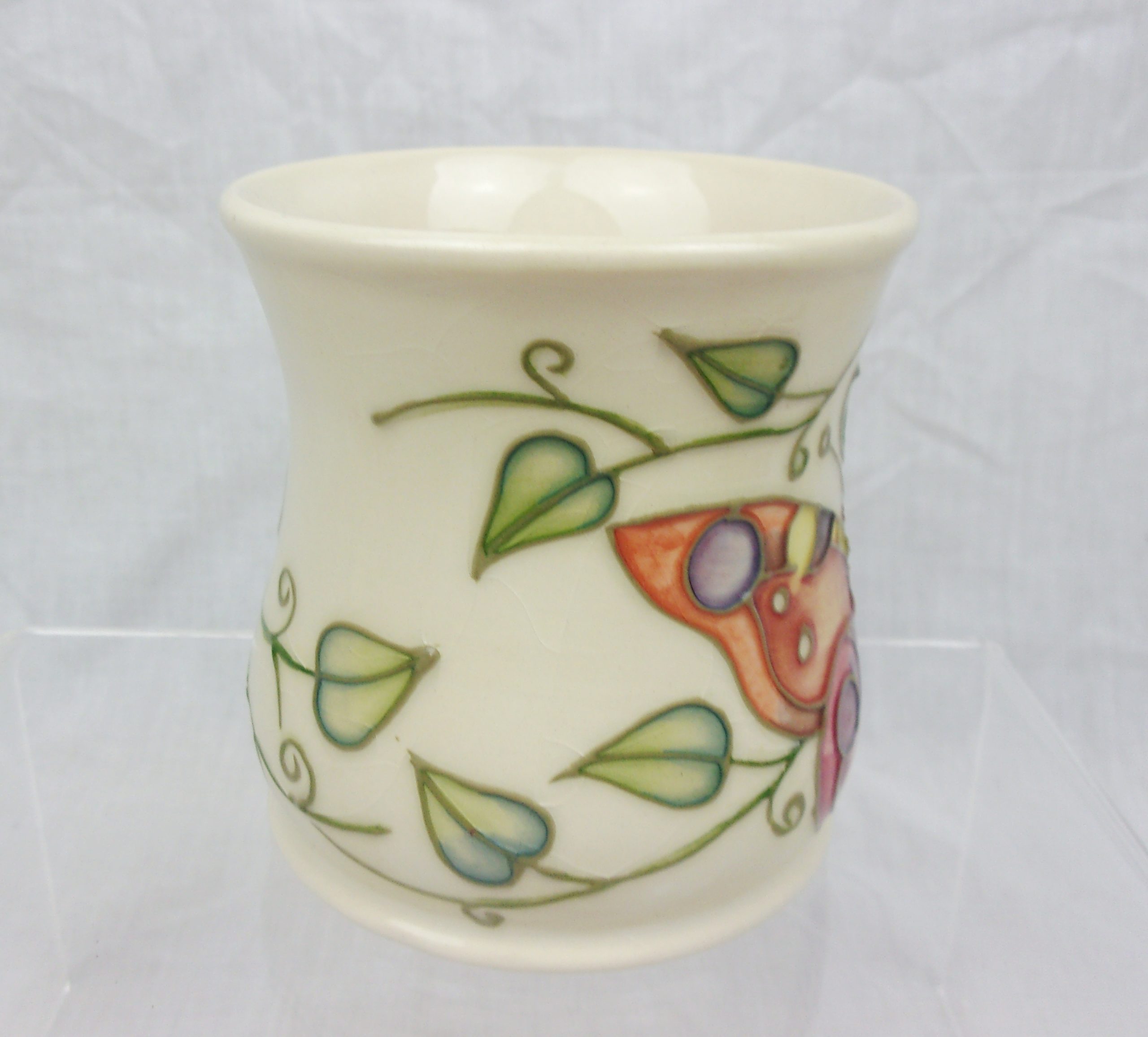 Moorcroft Butterfly Mug c1994 - Image 2