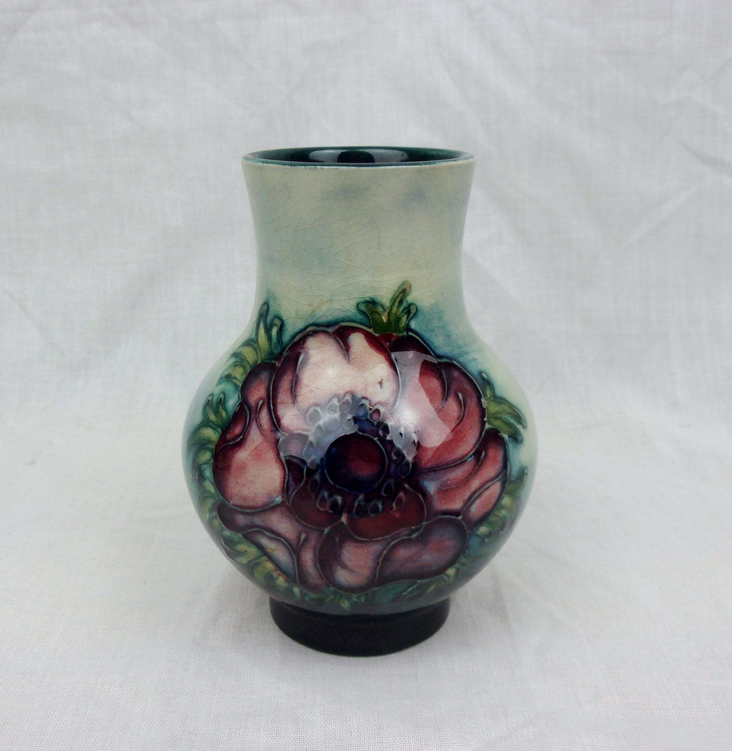 Moorcroft Clematis Pattern Small Vase