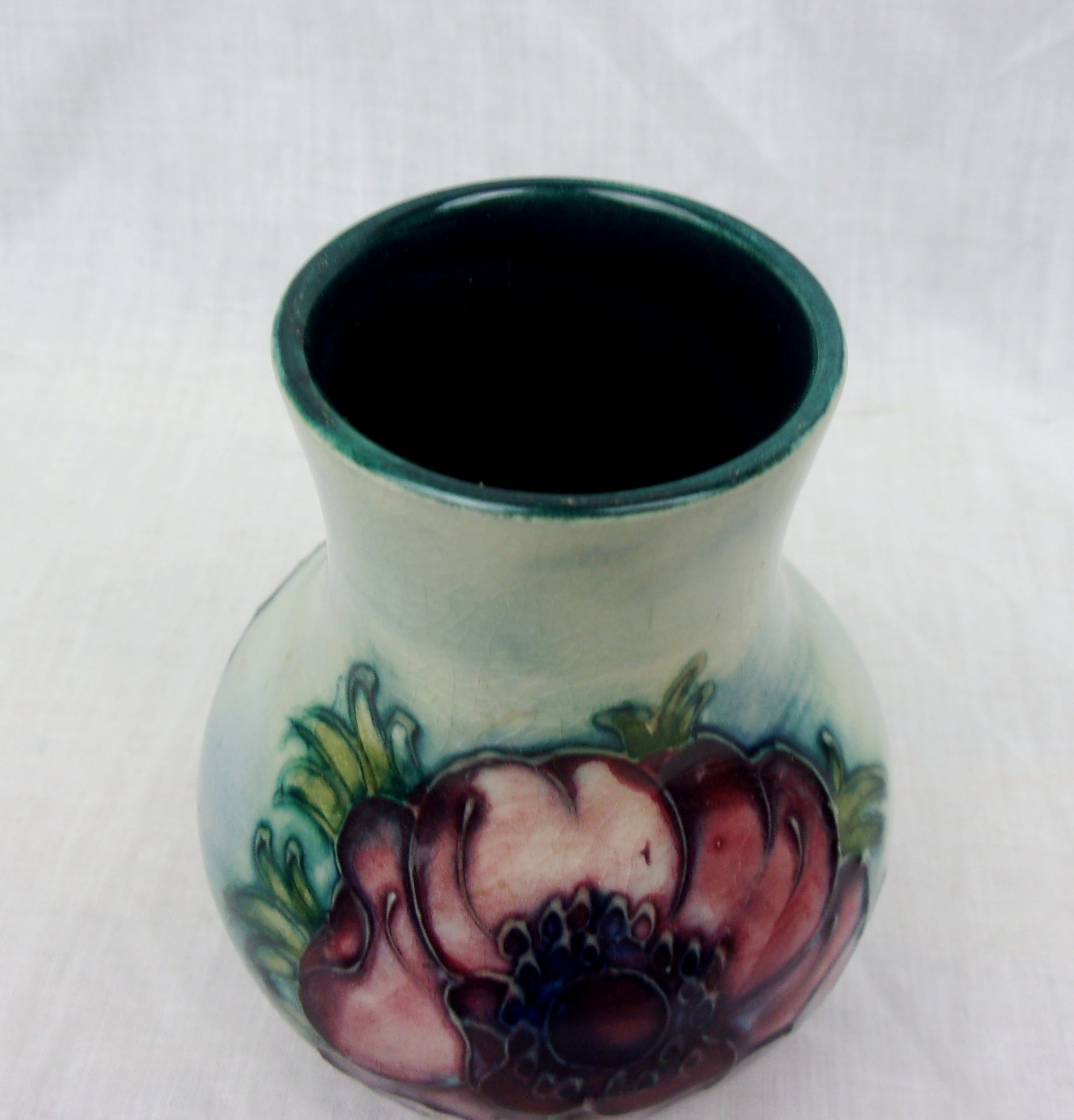 Moorcroft Clematis Pattern Small Vase - Image 4