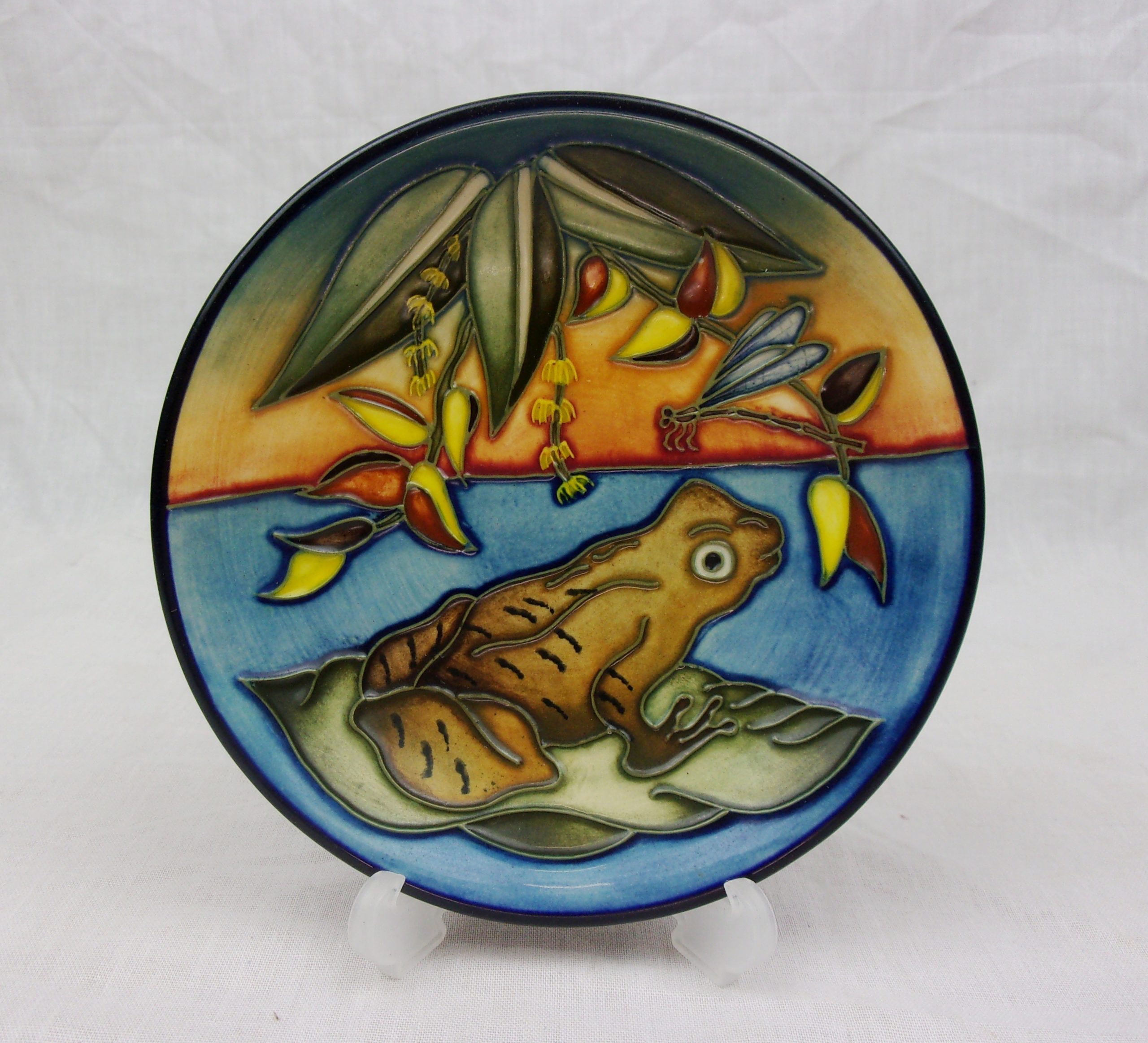Moorcroft Frog Pin Dish