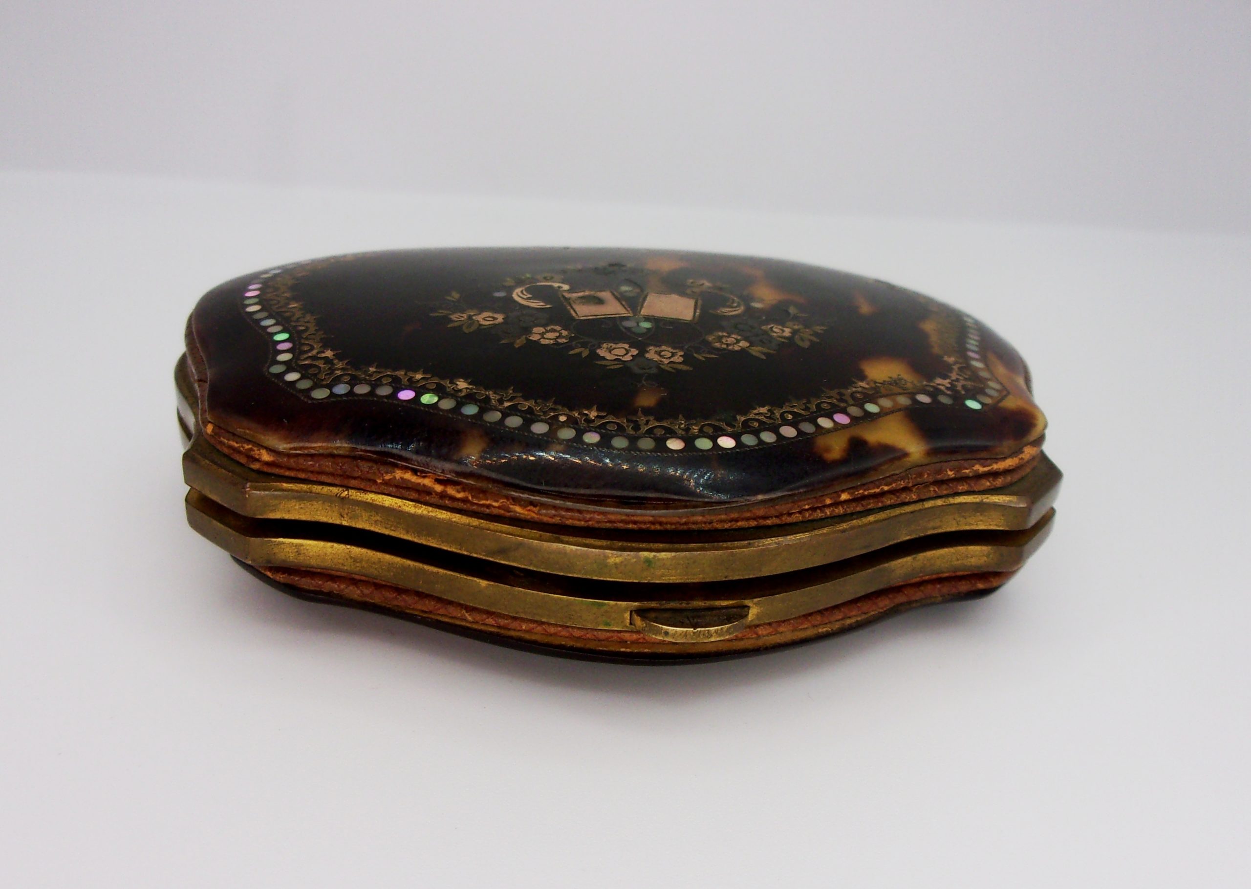 Victorian Tortoise Shell, Gold & Mother of Pearl Ladies Purse - Image 10