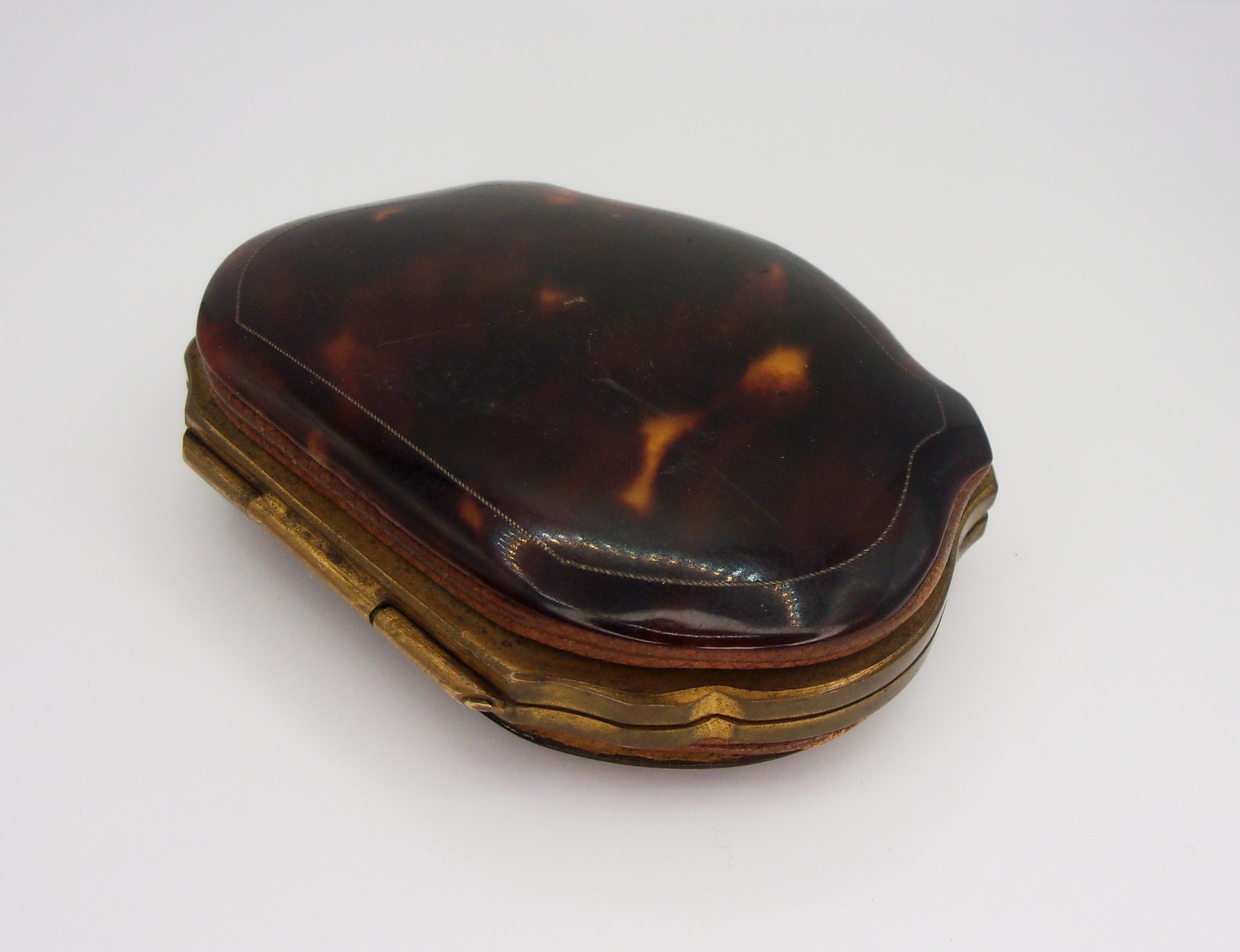 Victorian Tortoise Shell, Gold & Mother of Pearl Ladies Purse - Image 11