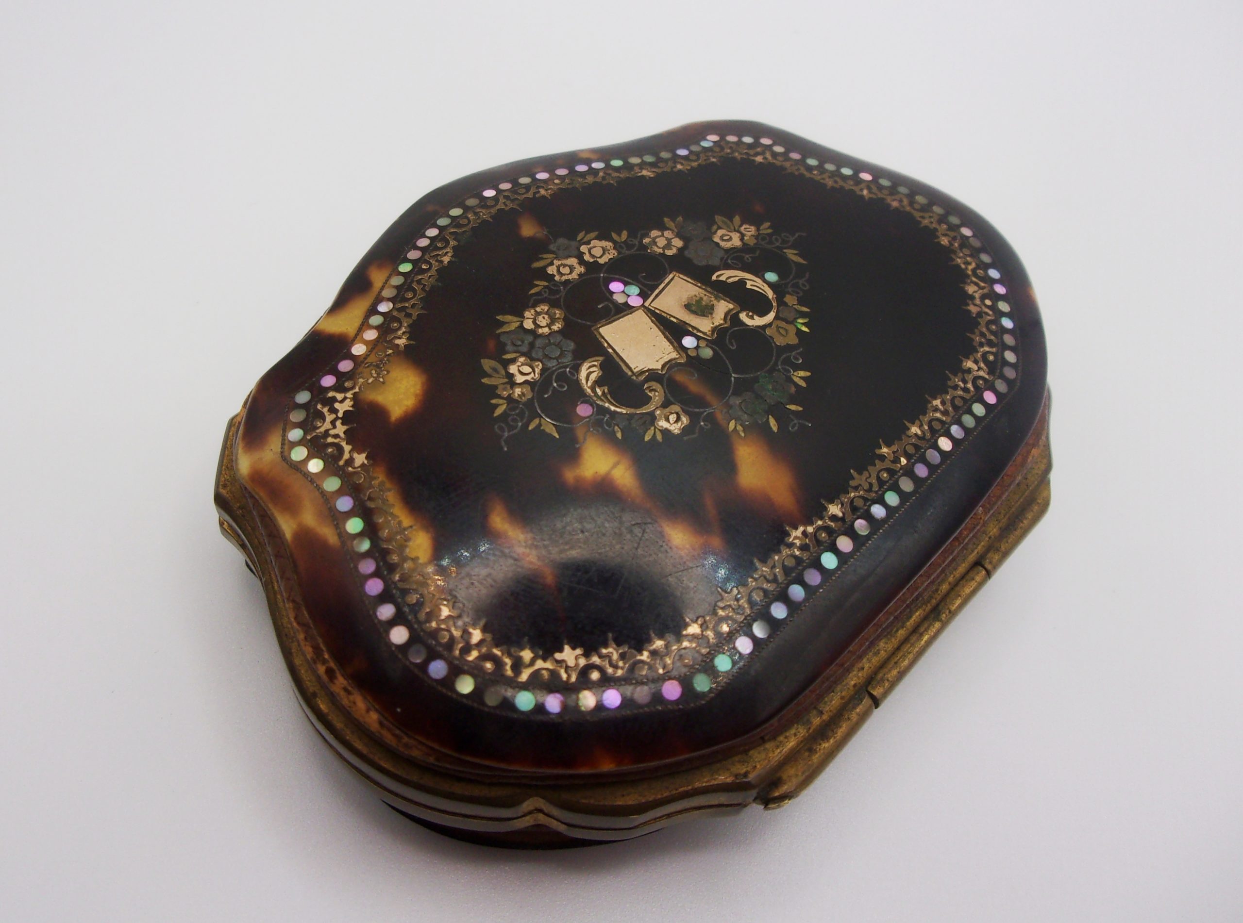 Victorian Tortoise Shell, Gold & Mother of Pearl Ladies Purse - Image 12
