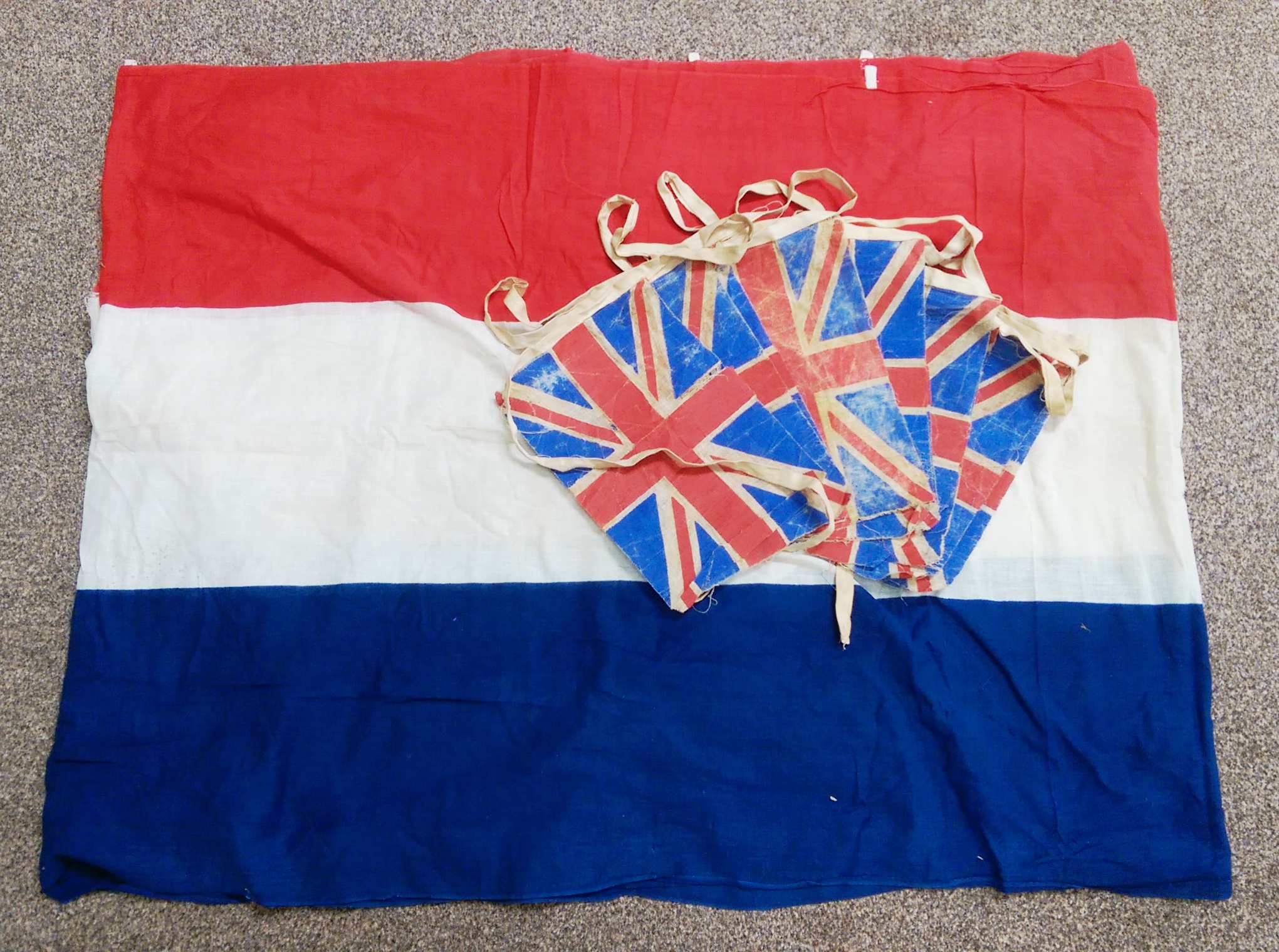 WW2 VE Celebration Day Bunting and Swag