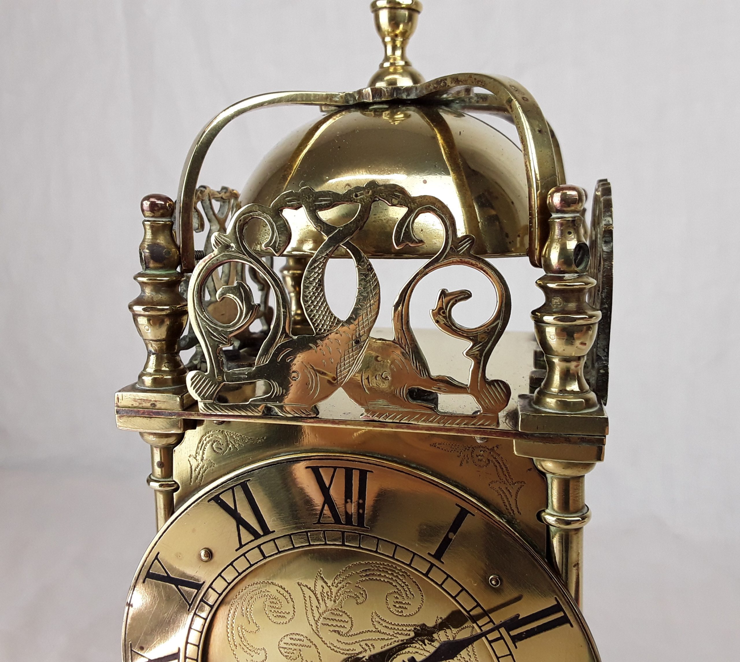 Late Victorian Lantern Clock With French Movement - Image 6