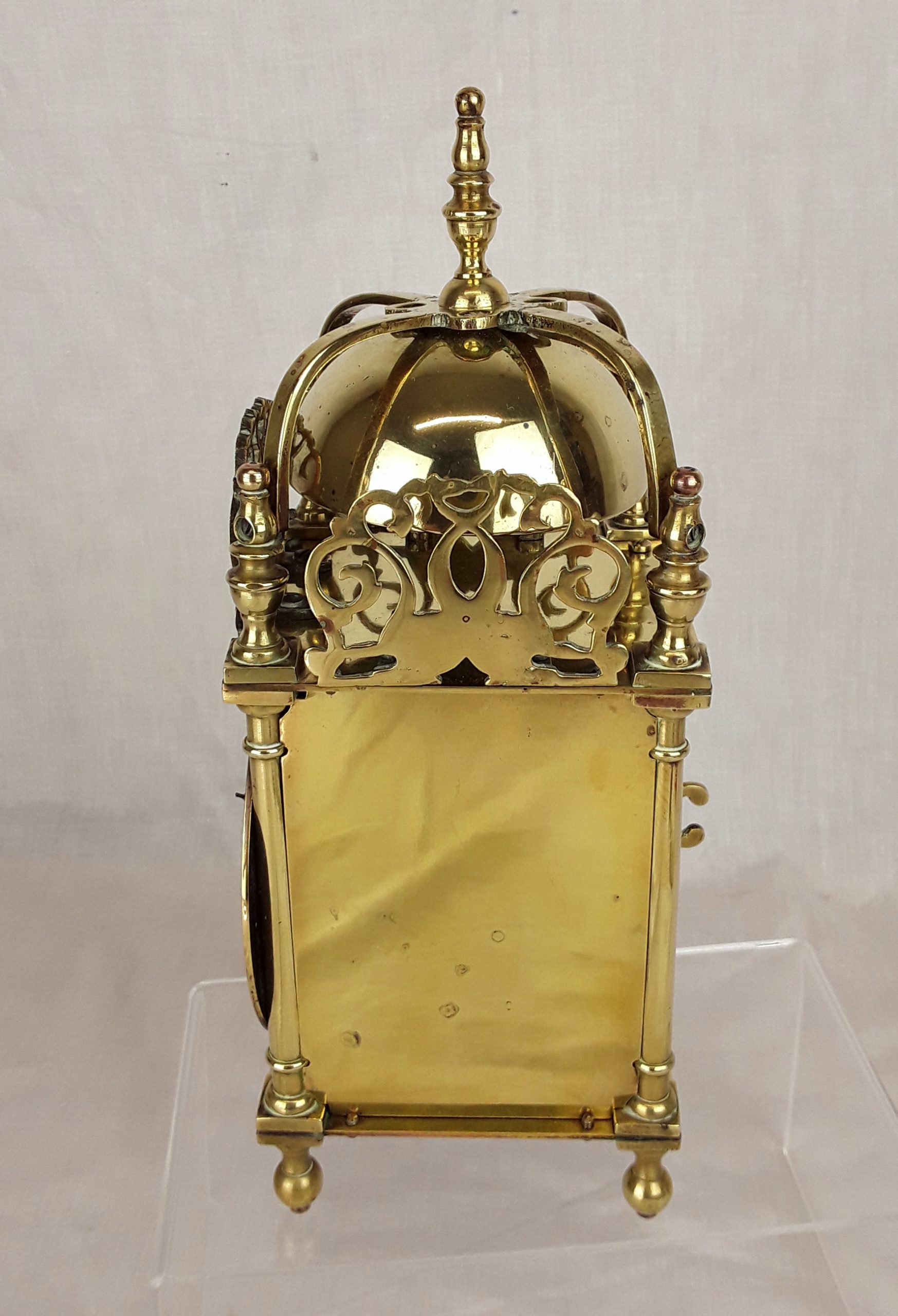 Late Victorian Lantern Clock With French Movement - Image 7