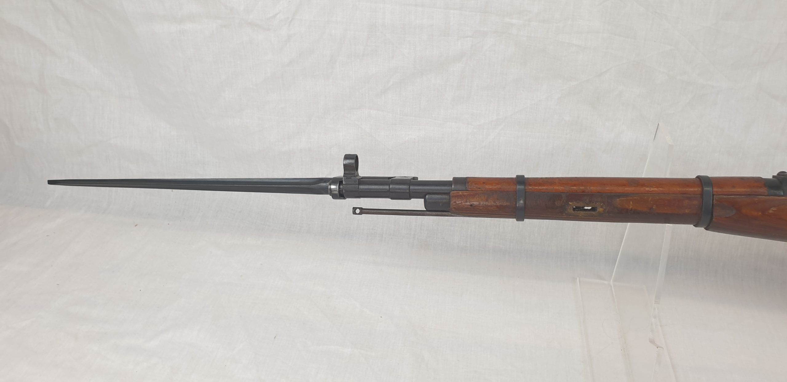 Long Service Moisin-Nagant Carbine with Folding Bayonet - Deactivated - Image 7