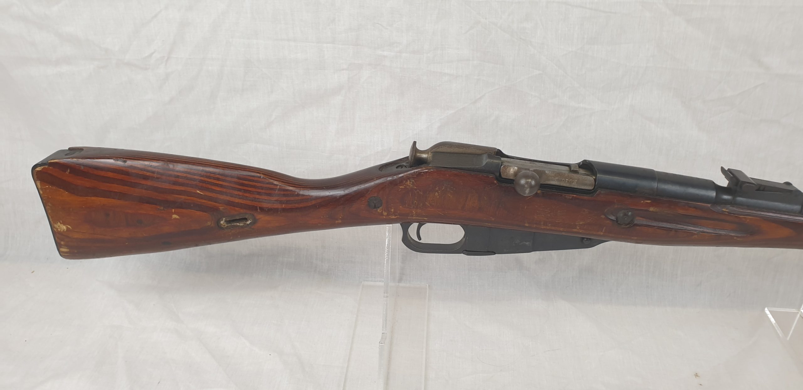Long Service Moisin-Nagant Carbine with Folding Bayonet - Deactivated - Image 13