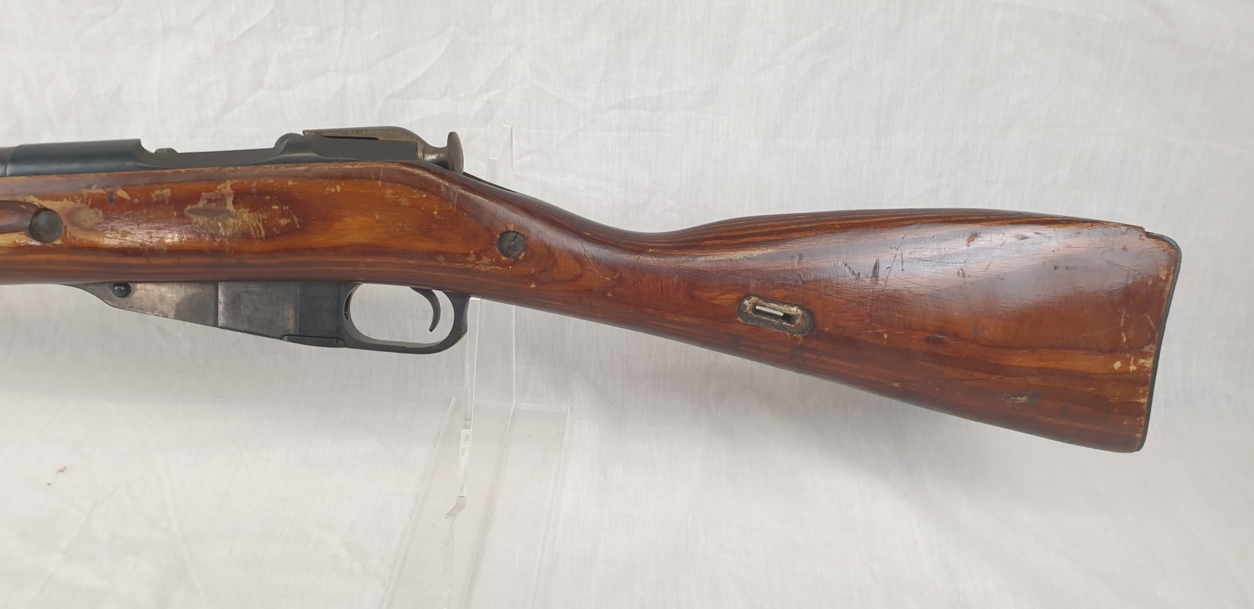 Long Service Moisin-Nagant Carbine with Folding Bayonet - Deactivated - Image 10