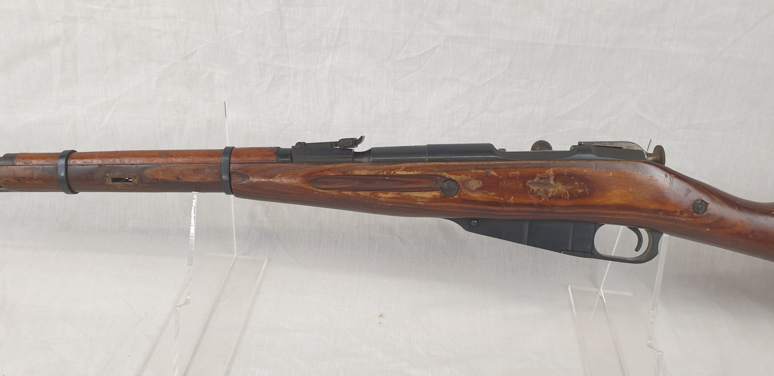 Long Service Moisin-Nagant Carbine with Folding Bayonet - Deactivated - Image 9
