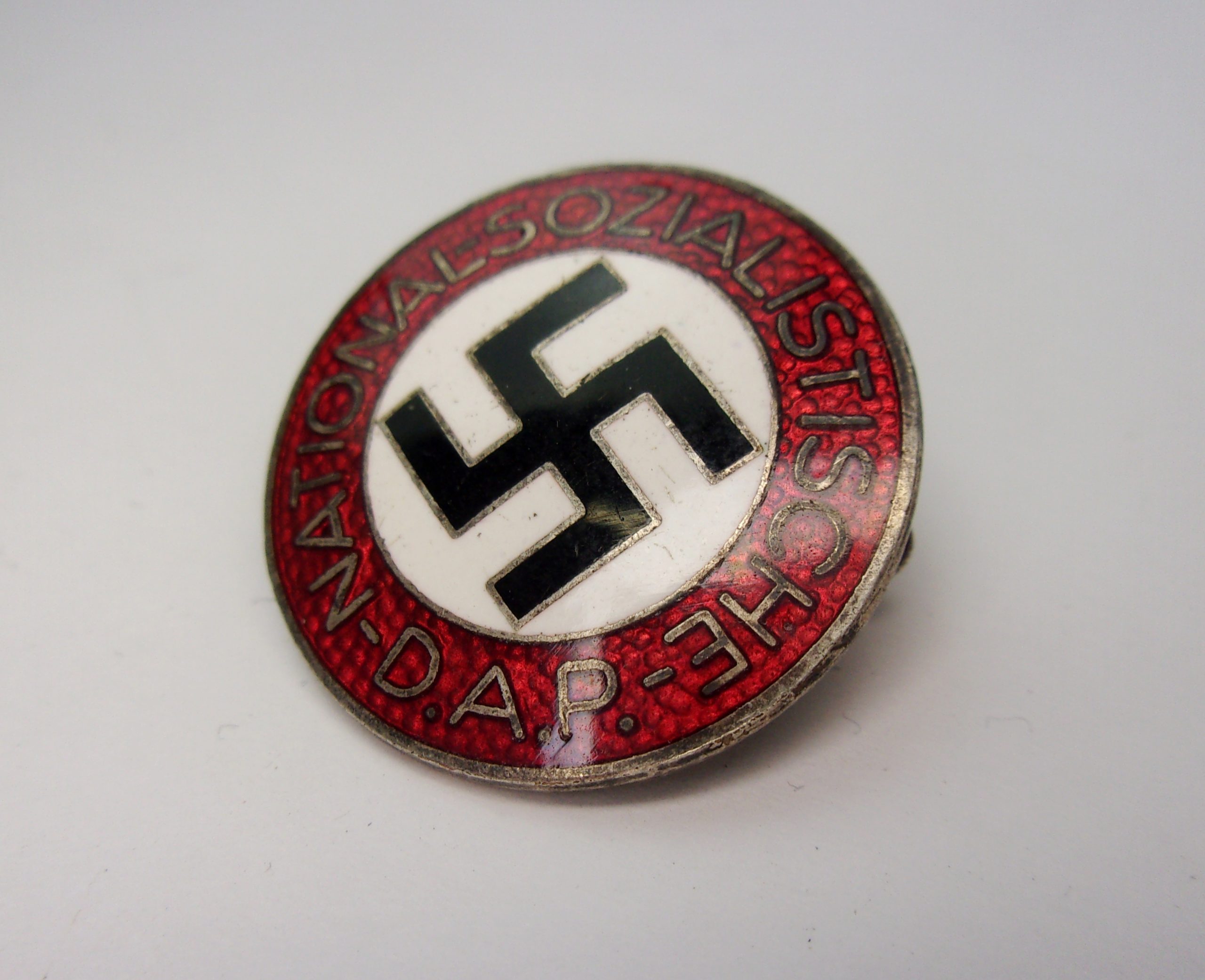 NSDAP Party Badge By The Rare Maker Deschler