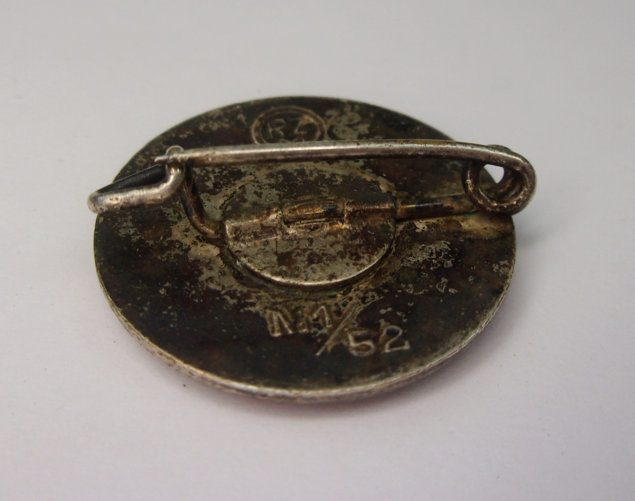 NSDAP Party Badge By The Rare Maker Deschler - Image 3