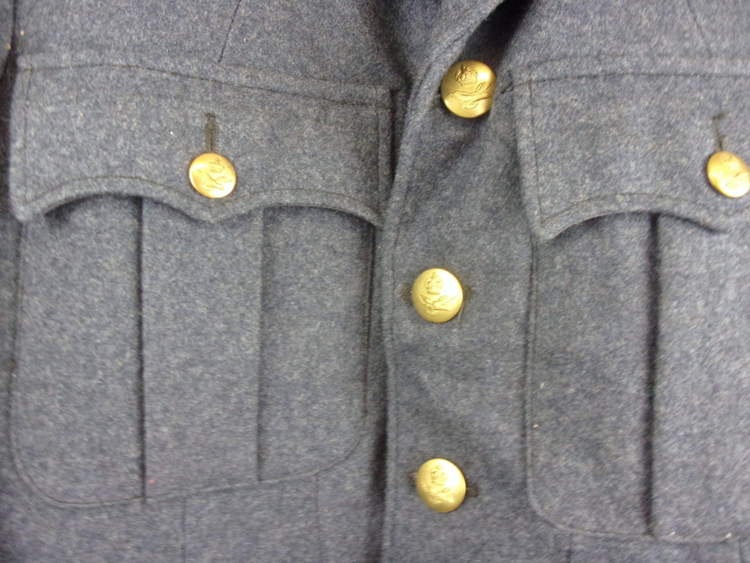 Original WW2 1942 Dated RAF Royal Air Force Pilots Battledress Jacket - Image 2