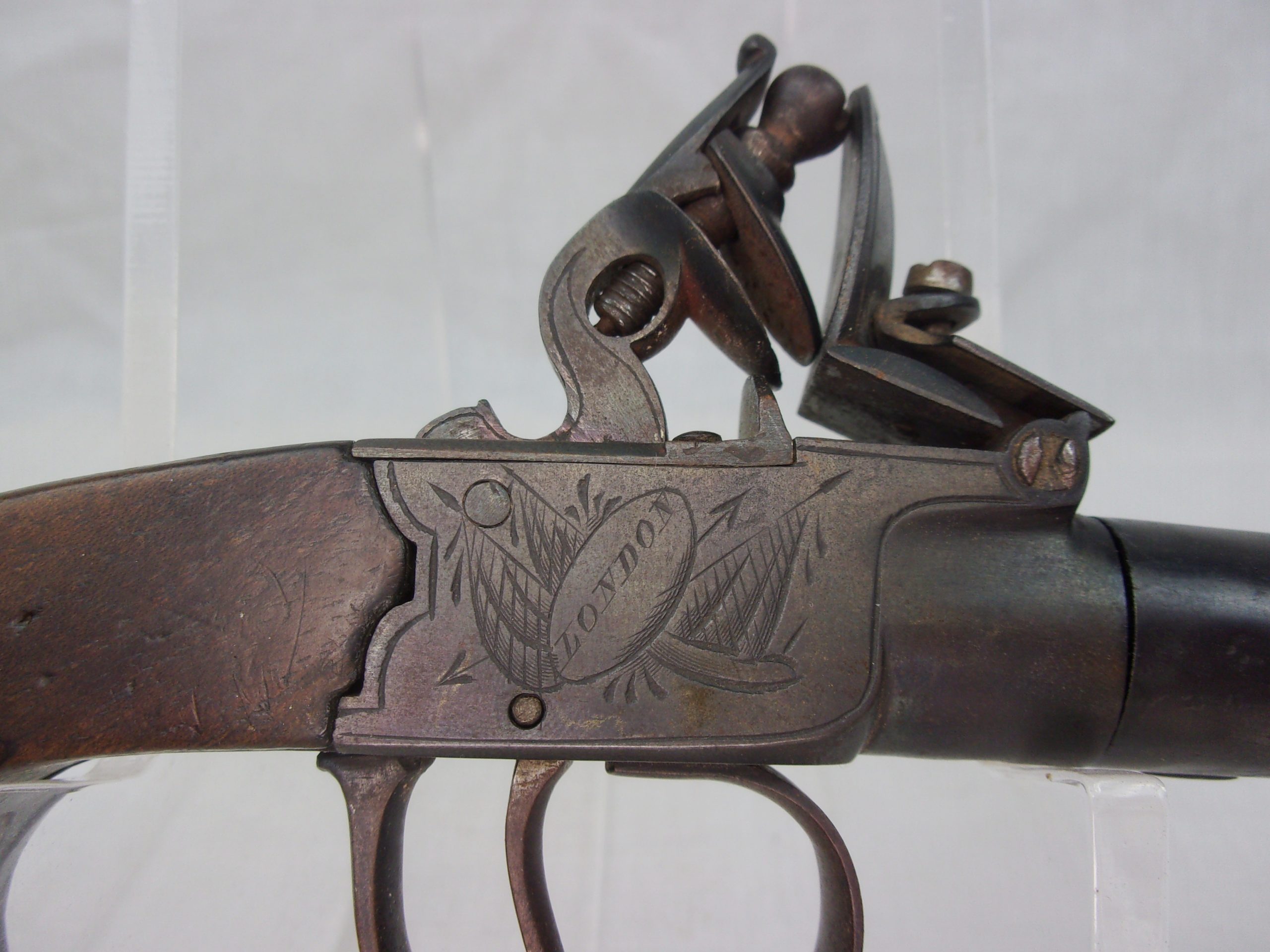 Circa 1780 Parr Of London Flintlock Turnoff Barrel Pistol - Image 2