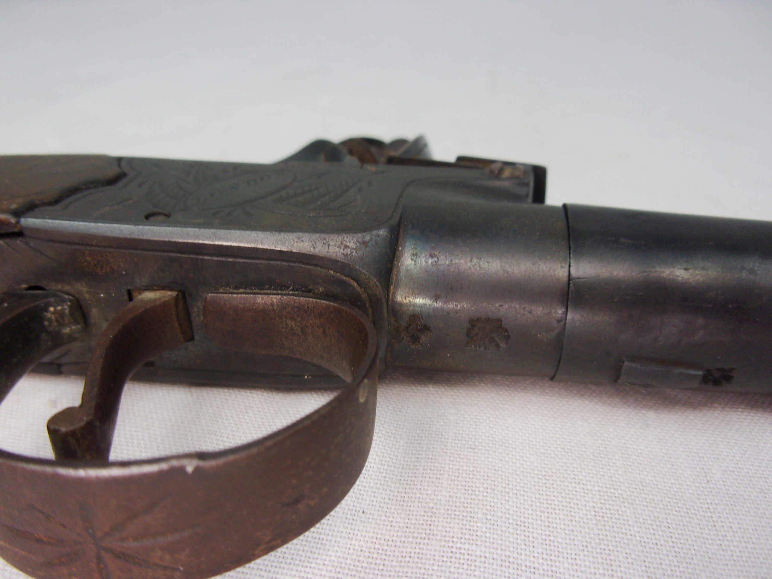 Circa 1780 Parr Of London Flintlock Turnoff Barrel Pistol - Image 3