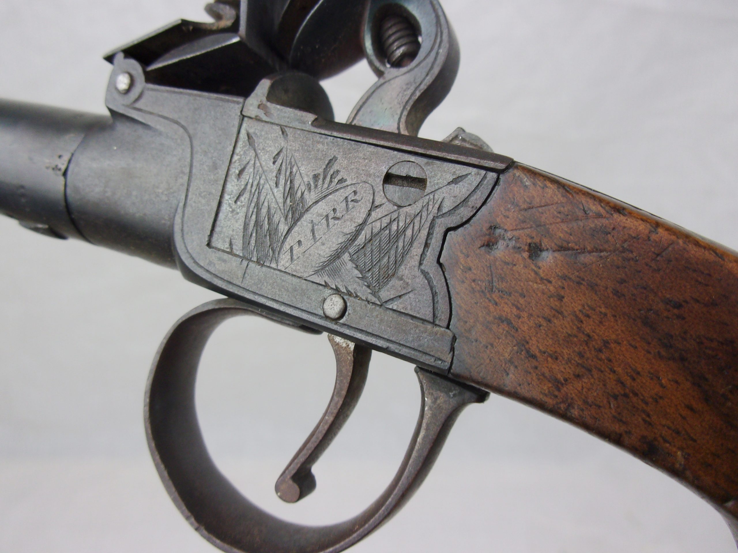 Circa 1780 Parr Of London Flintlock Turnoff Barrel Pistol - Image 6