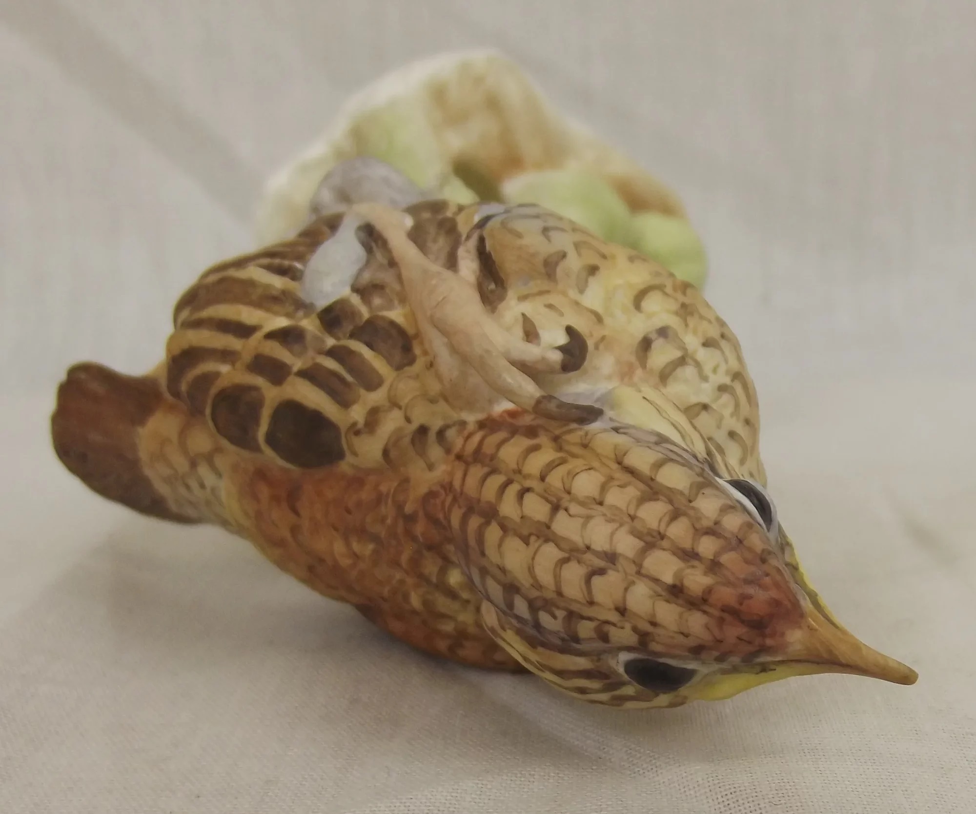Royal Worcester Fledgling Robin Bird x1977 - Image 5