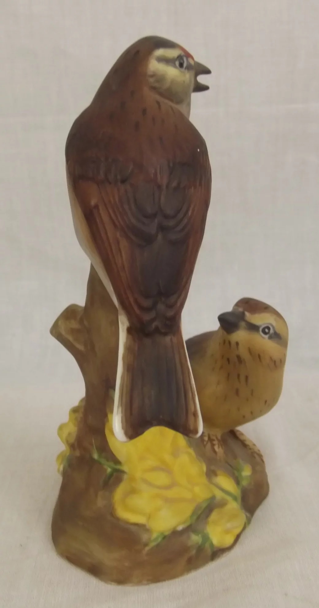 Royal Worcester Pair Of Linnet Birds x3365 - Image 4