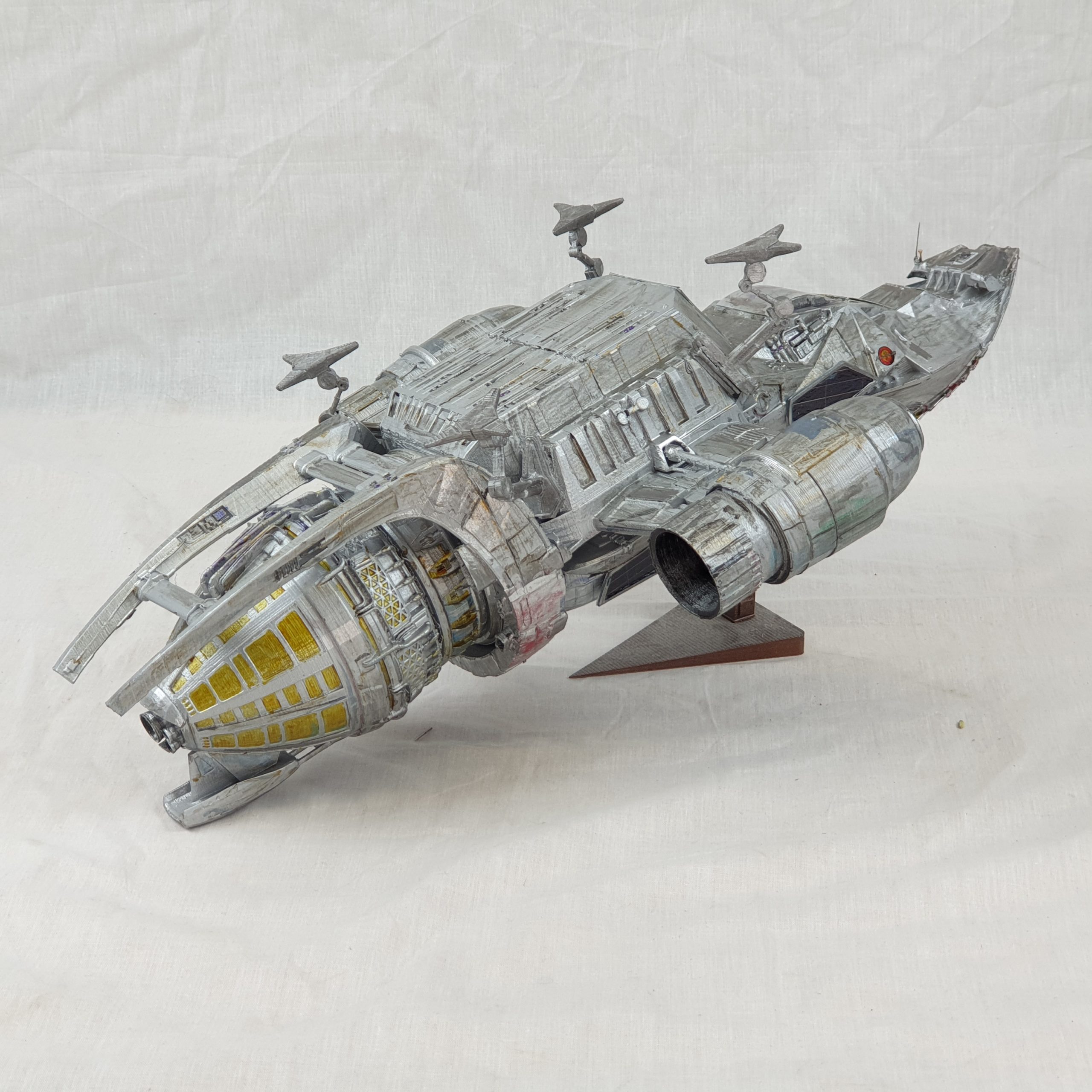 Hand Built And Painted Model Of The Serenity A Firefly Class Spaceship From The Cult TV Series - Image 13
