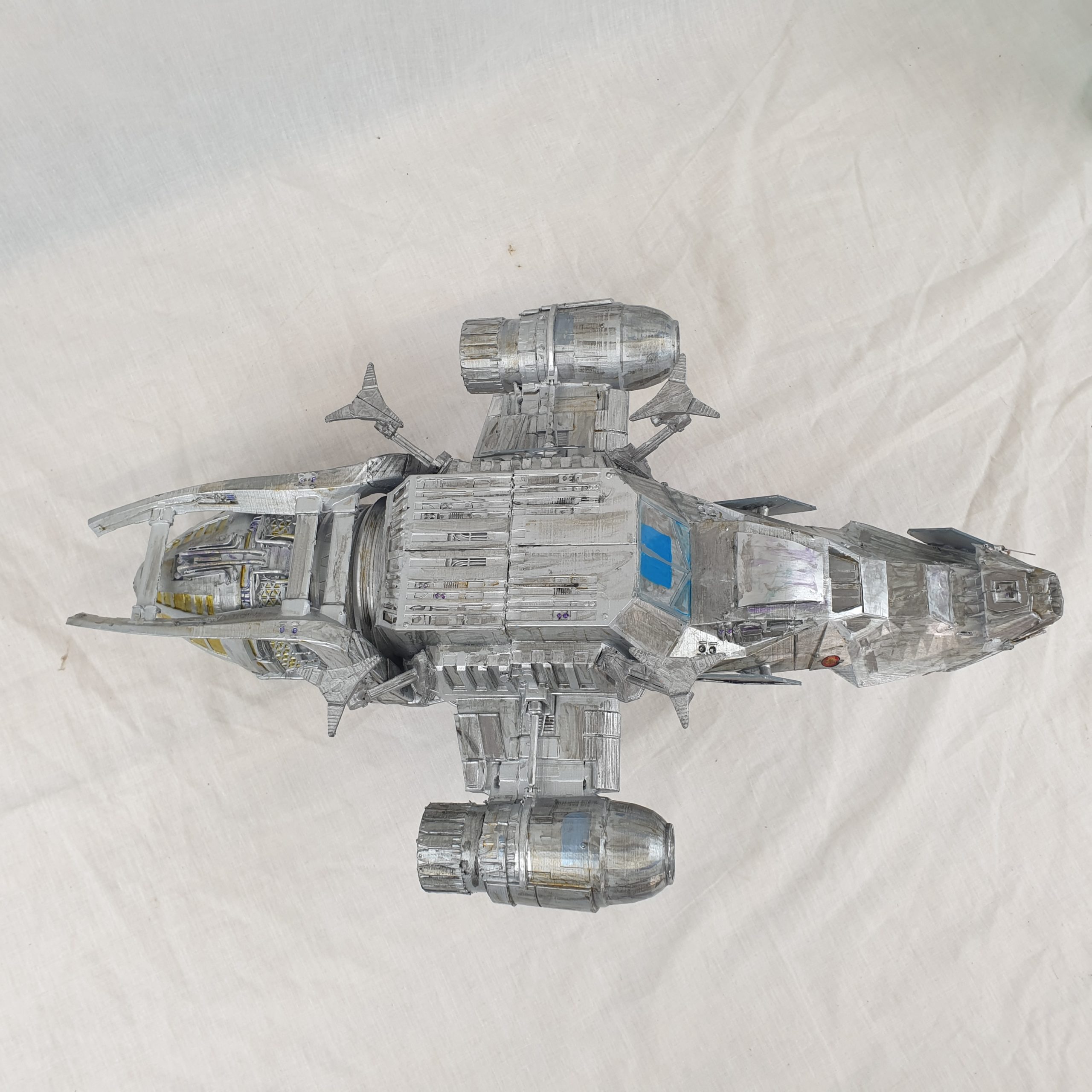Hand Built And Painted Model Of The Serenity A Firefly Class Spaceship From The Cult TV Series - Image 4