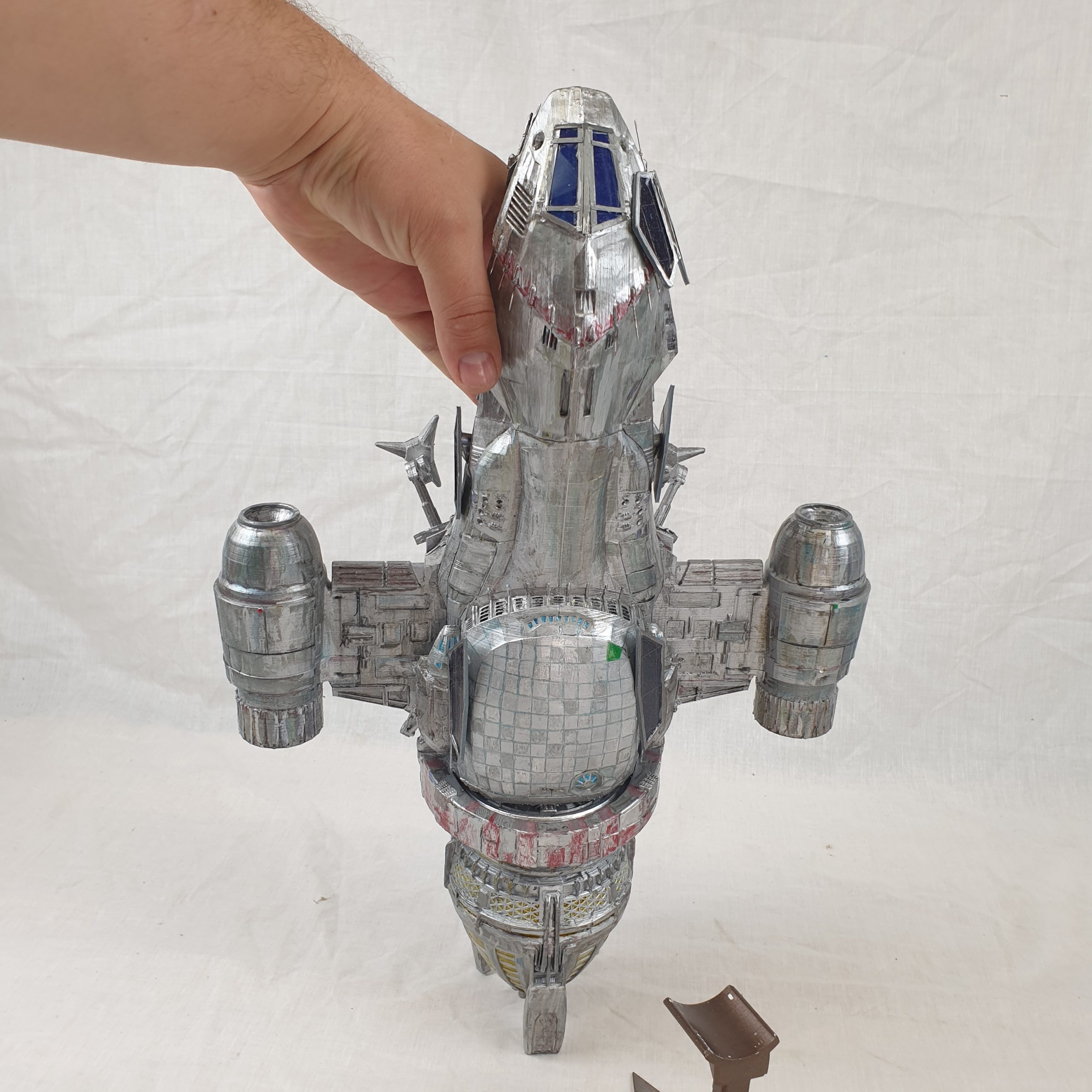 Hand Built And Painted Model Of The Serenity A Firefly Class Spaceship From The Cult TV Series - Image 5