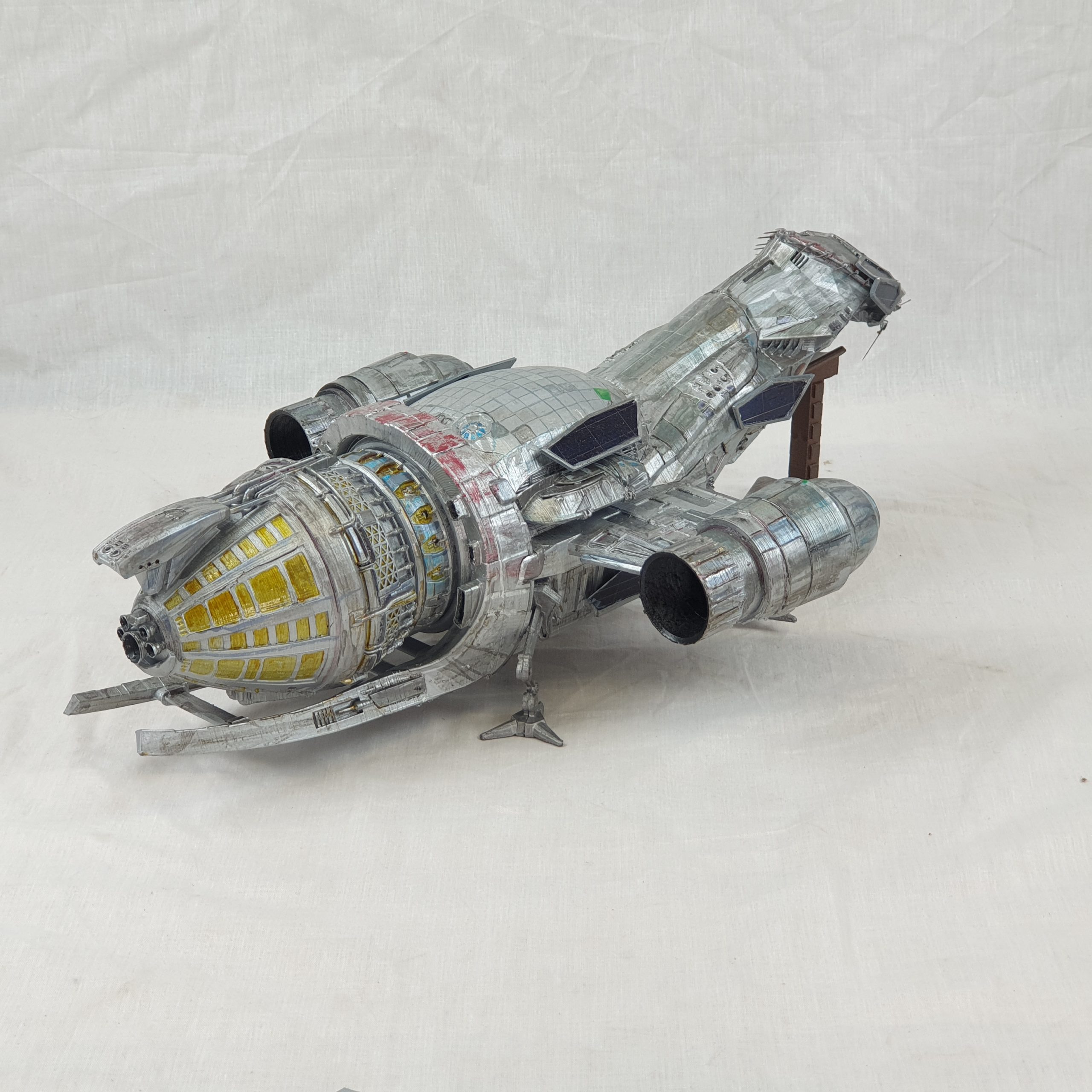 Hand Built And Painted Model Of The Serenity A Firefly Class Spaceship From The Cult TV Series - Image 10