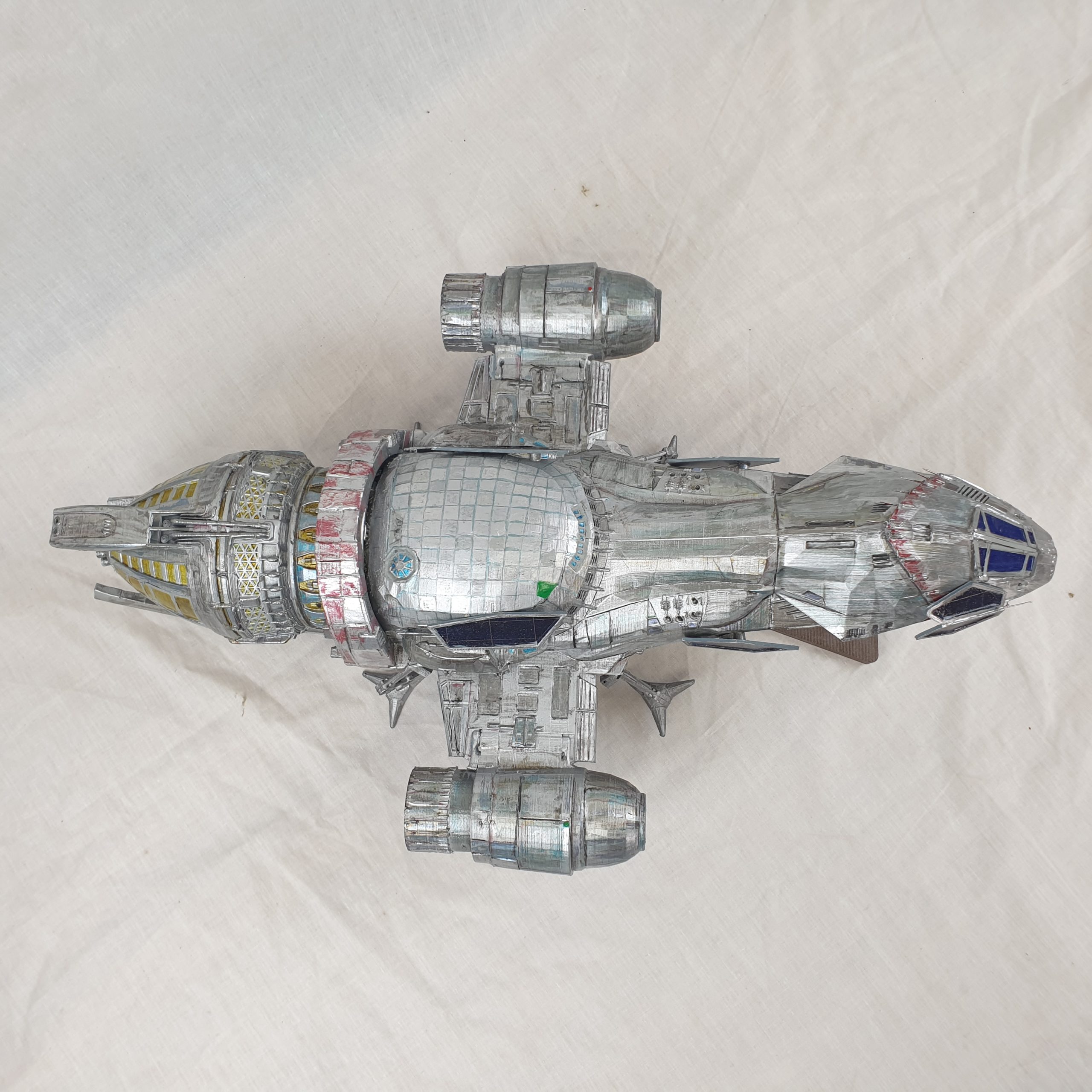 Hand Built And Painted Model Of The Serenity A Firefly Class Spaceship From The Cult TV Series - Image 6
