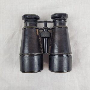 Pair Of Unmarked WW1 Field Binoculars With Sunshades