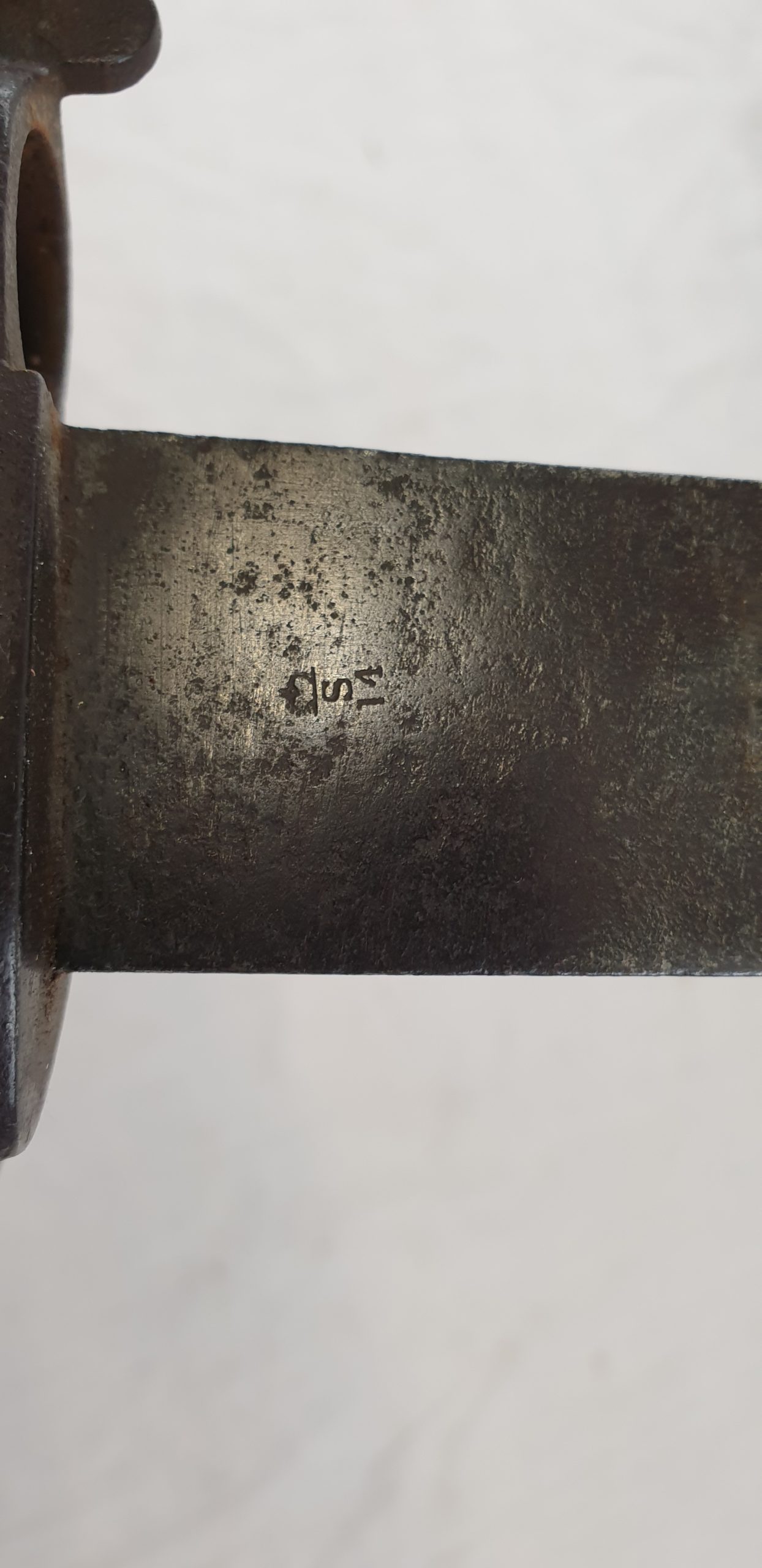 1858 Pattern Naval Enfield Cutlass Bayonet and scabbard pre-1862 - Image 17
