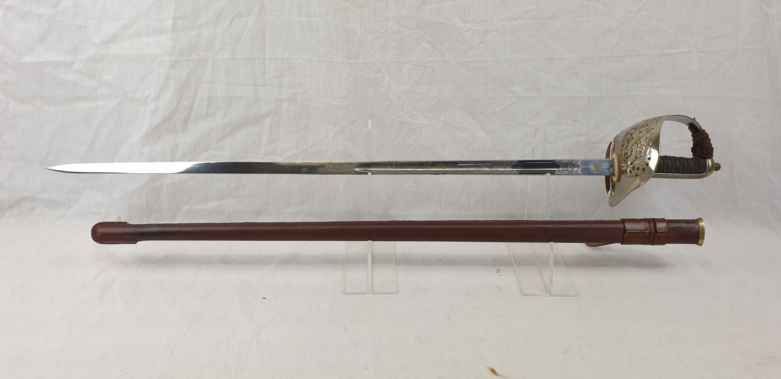 1897 Pattern George VI Infantry Officer Sword and Scabbard