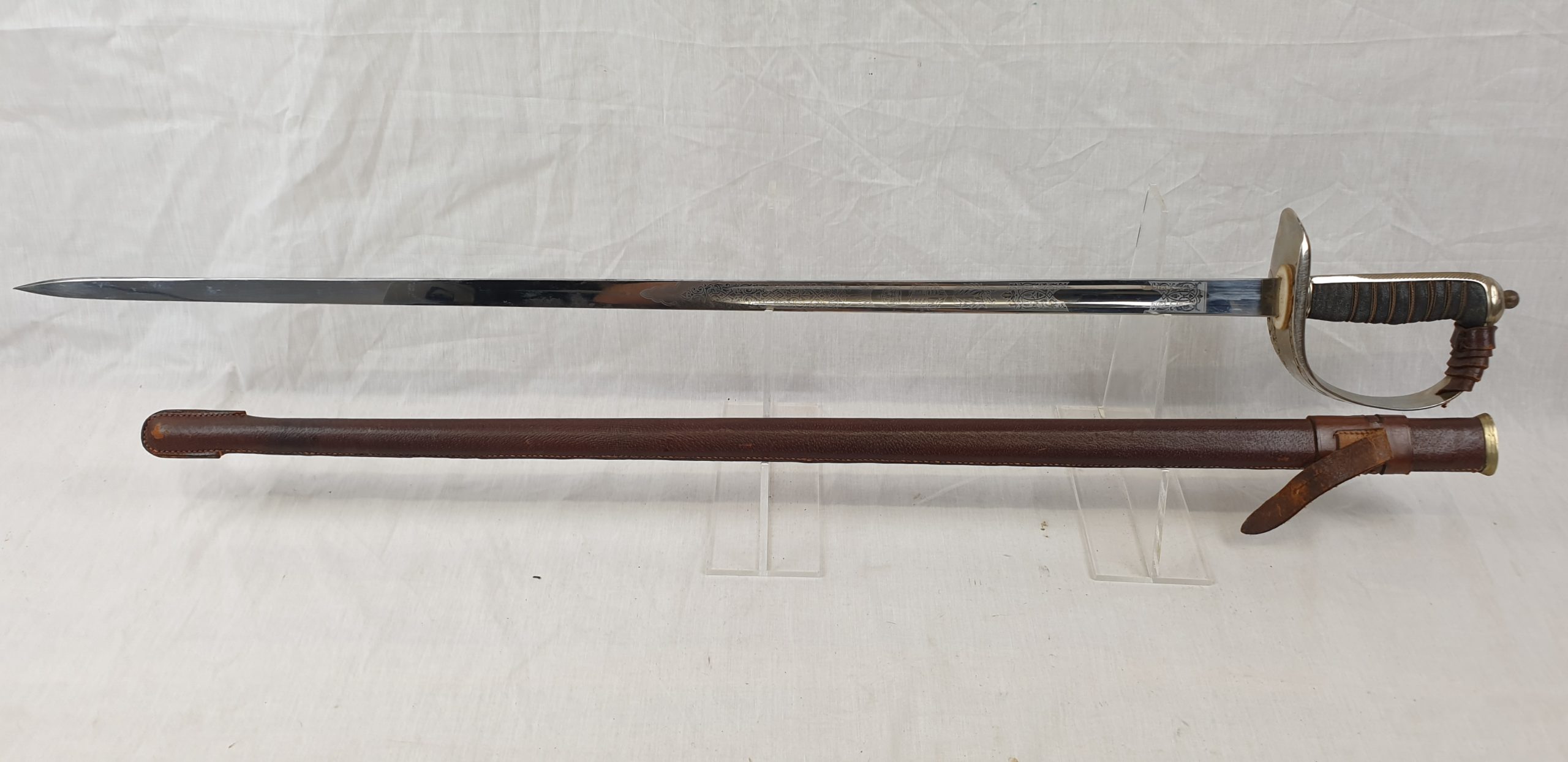1897 Pattern George VI Infantry Officer Sword and Scabbard - Image 10