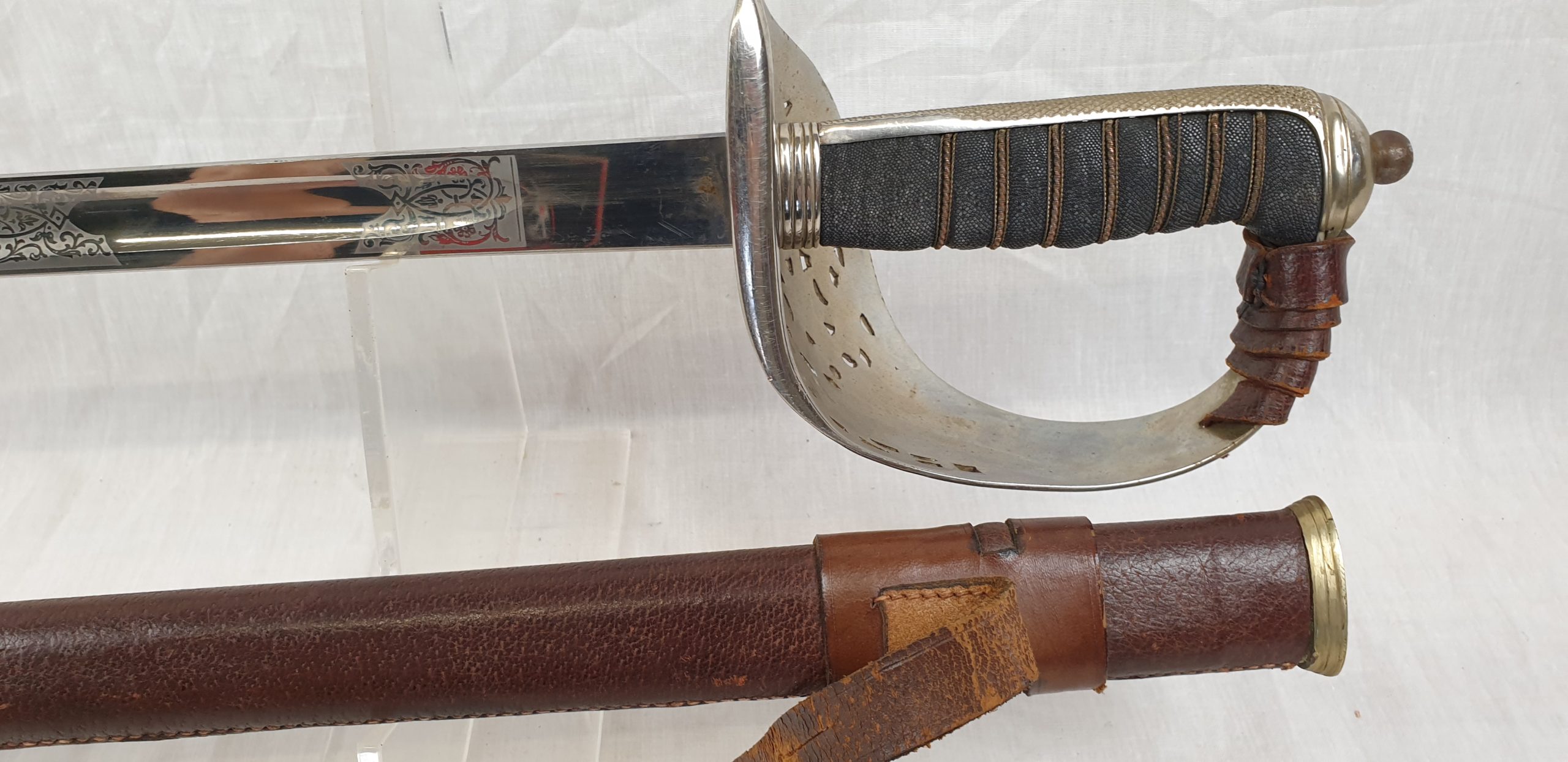 1897 Pattern George VI Infantry Officer Sword and Scabbard - Image 11