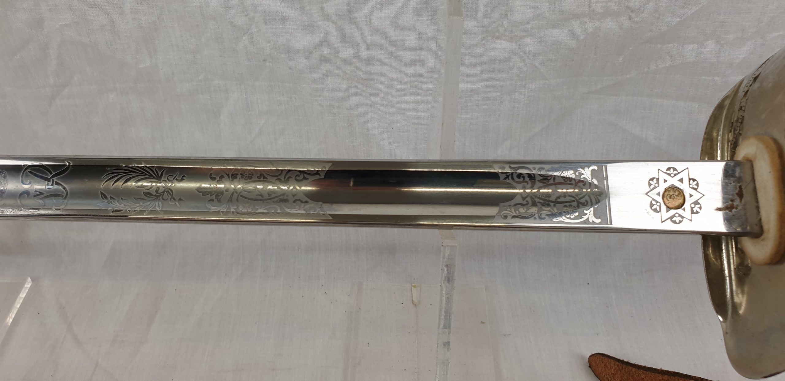 1897 Pattern George VI Infantry Officer Sword and Scabbard - Image 3