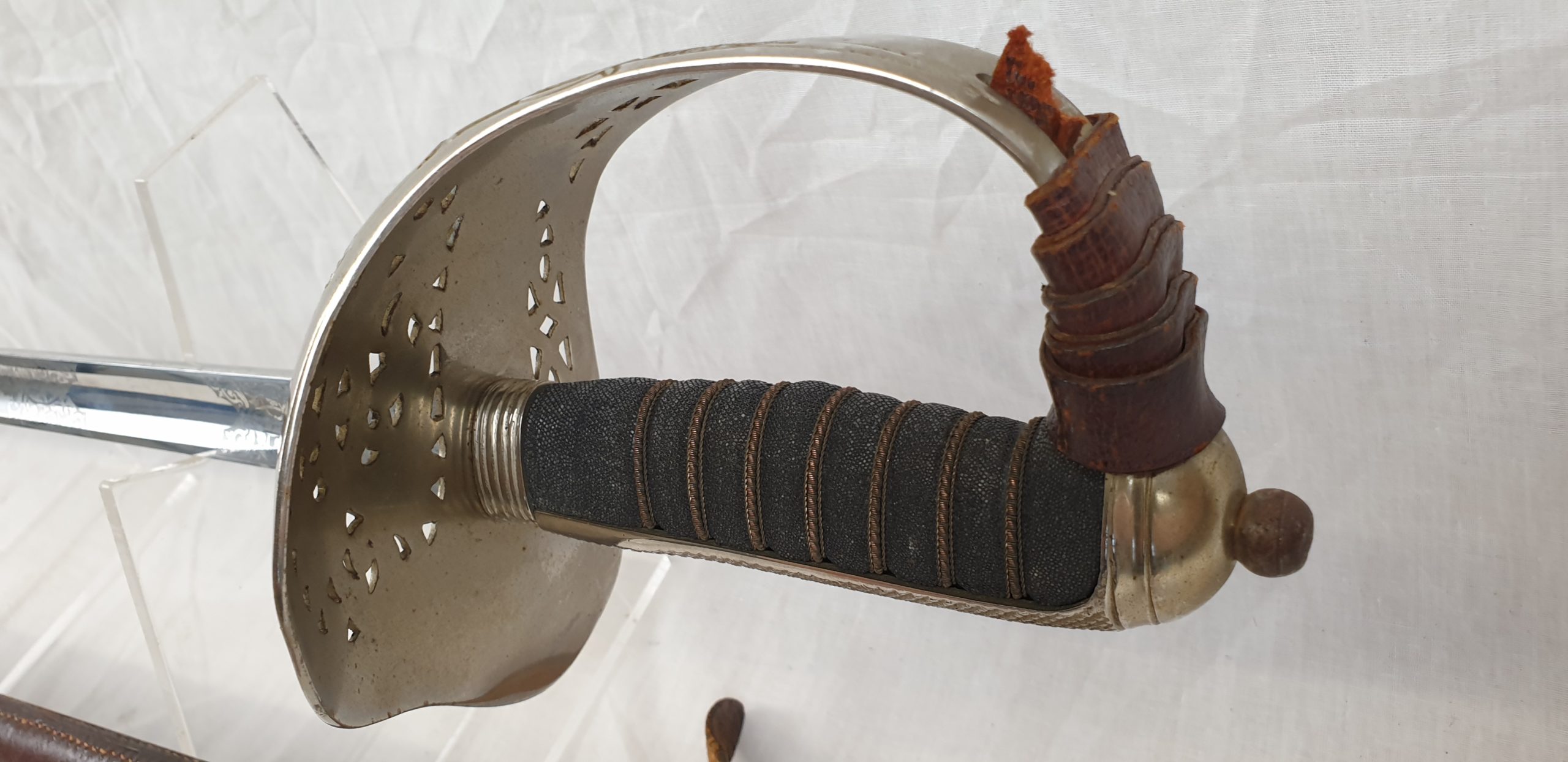 1897 Pattern George VI Infantry Officer Sword and Scabbard - Image 8