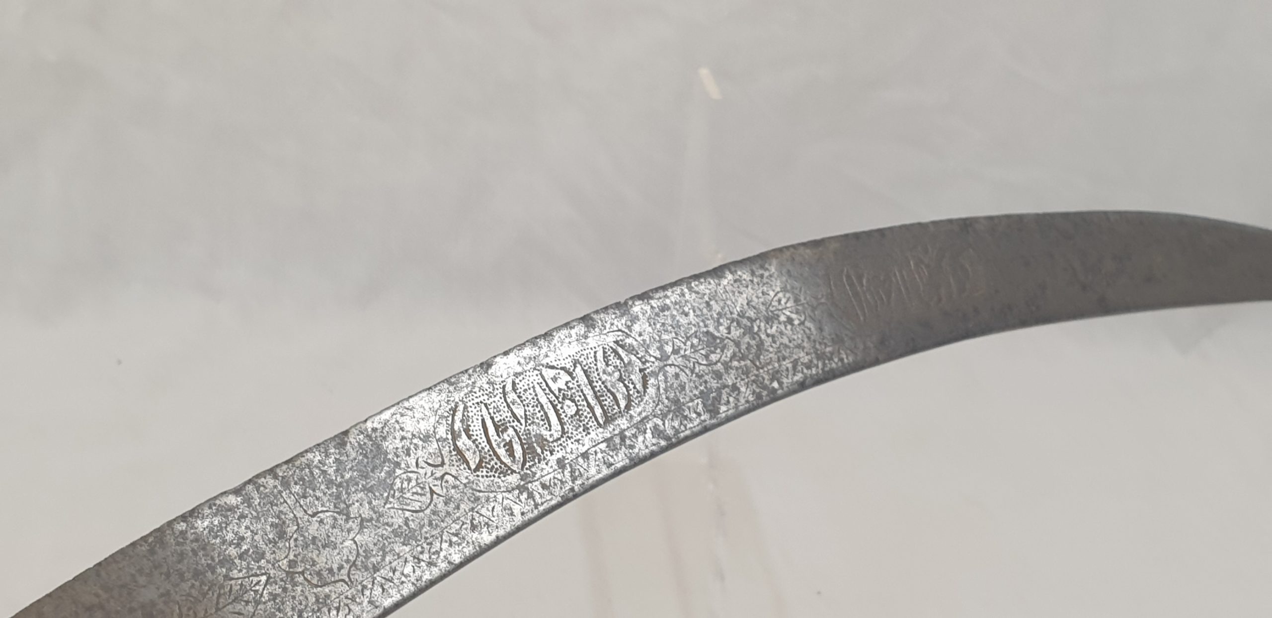 19th Century Persian Tulwar With Arabic Engraving - Image 10