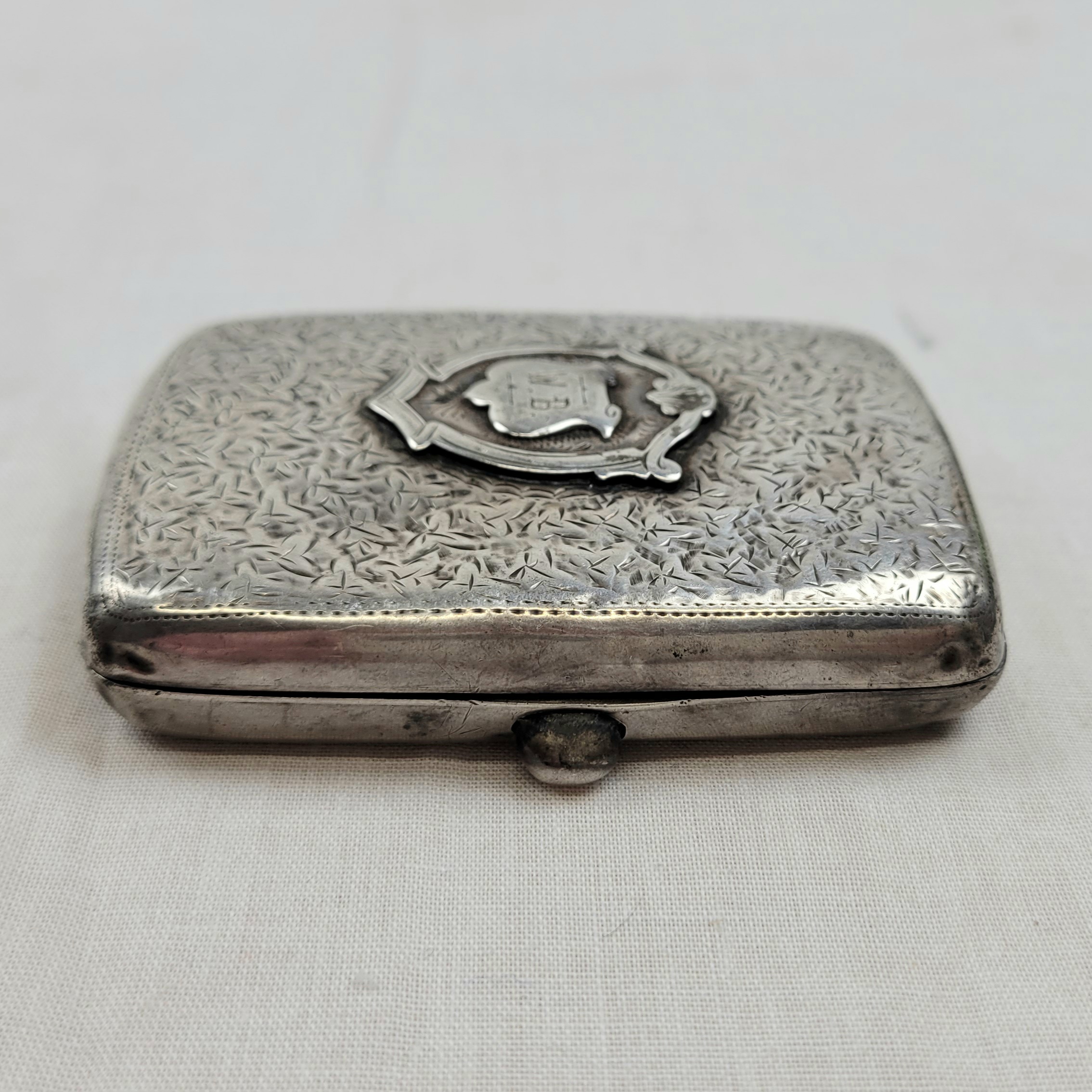 Chester 1900 Sterling Silver Cigarette Case - Image 3