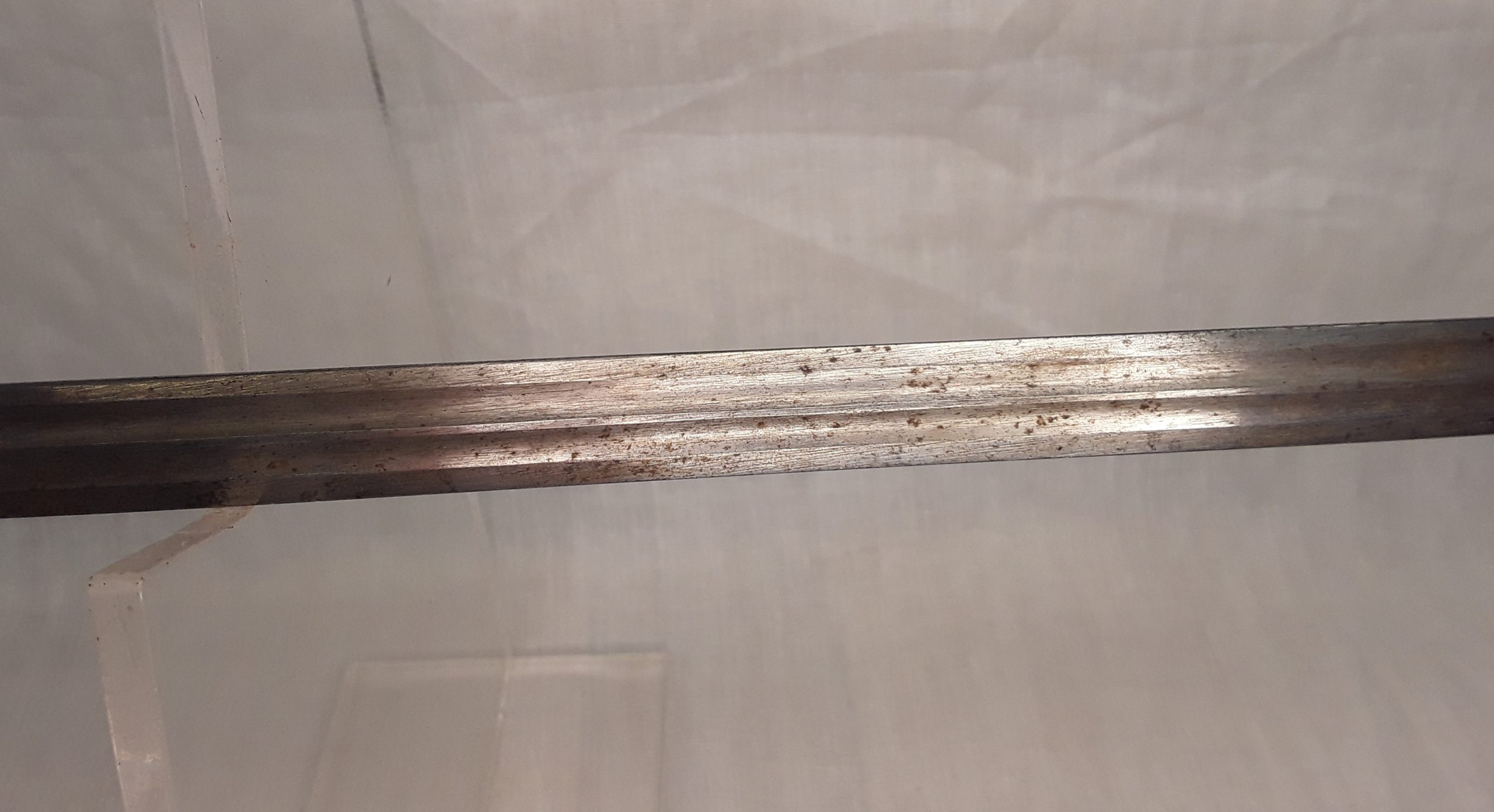 Fine 19th Century Fencing Blunt With Its Scabbard - Image 9