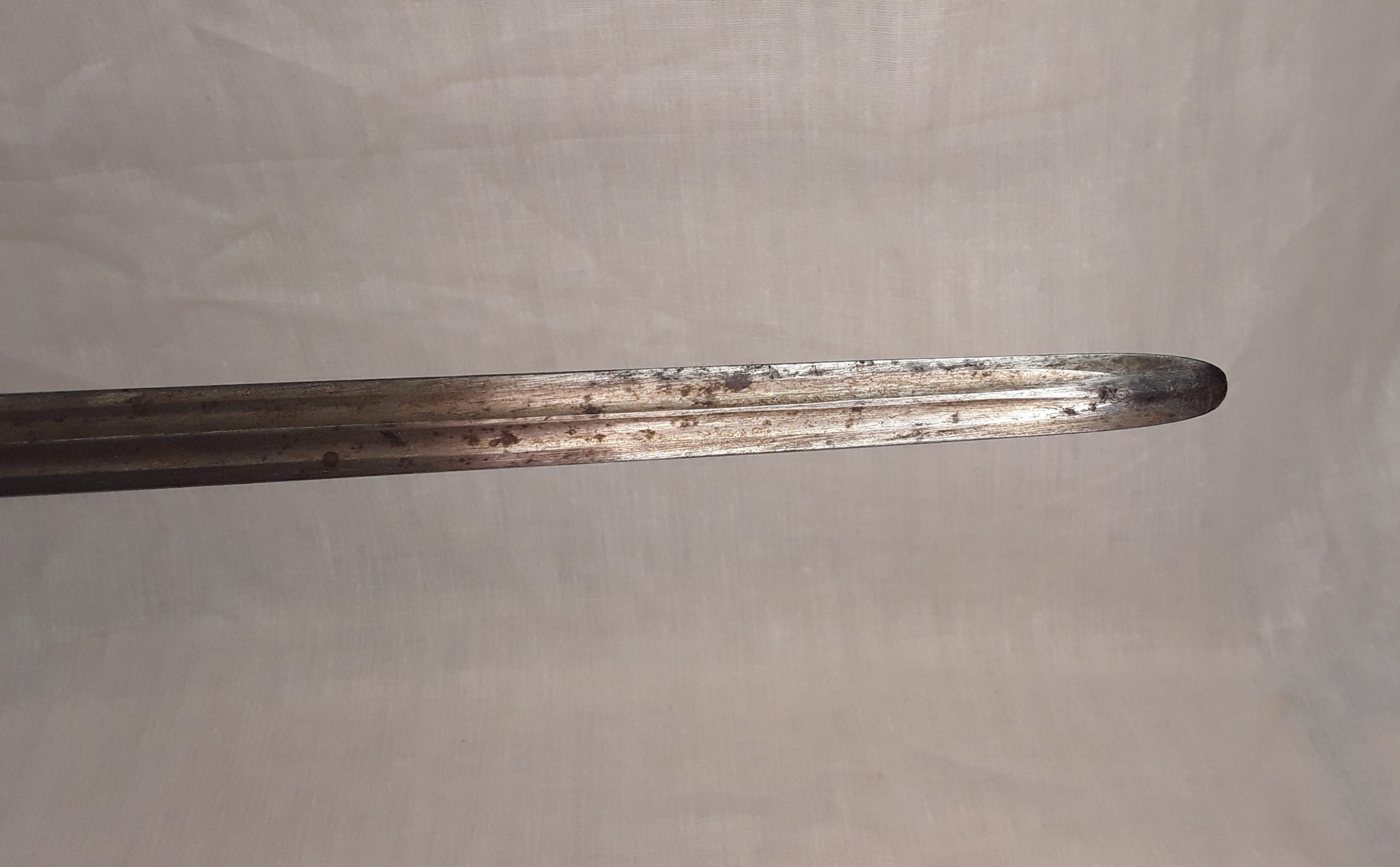Fine 19th Century Fencing Blunt With Its Scabbard - Image 8