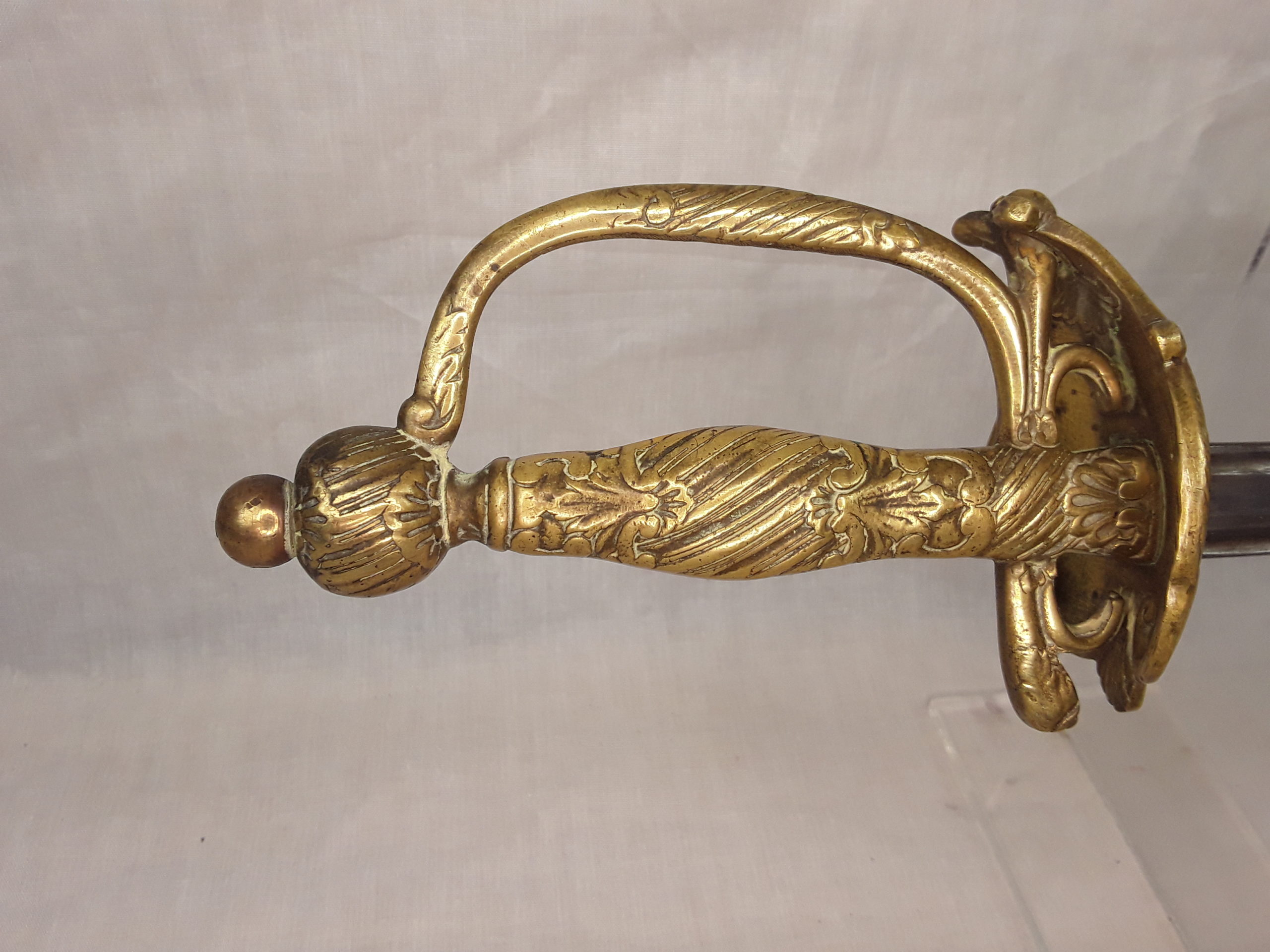 Fine 19th Century Fencing Blunt With Its Scabbard - Image 7