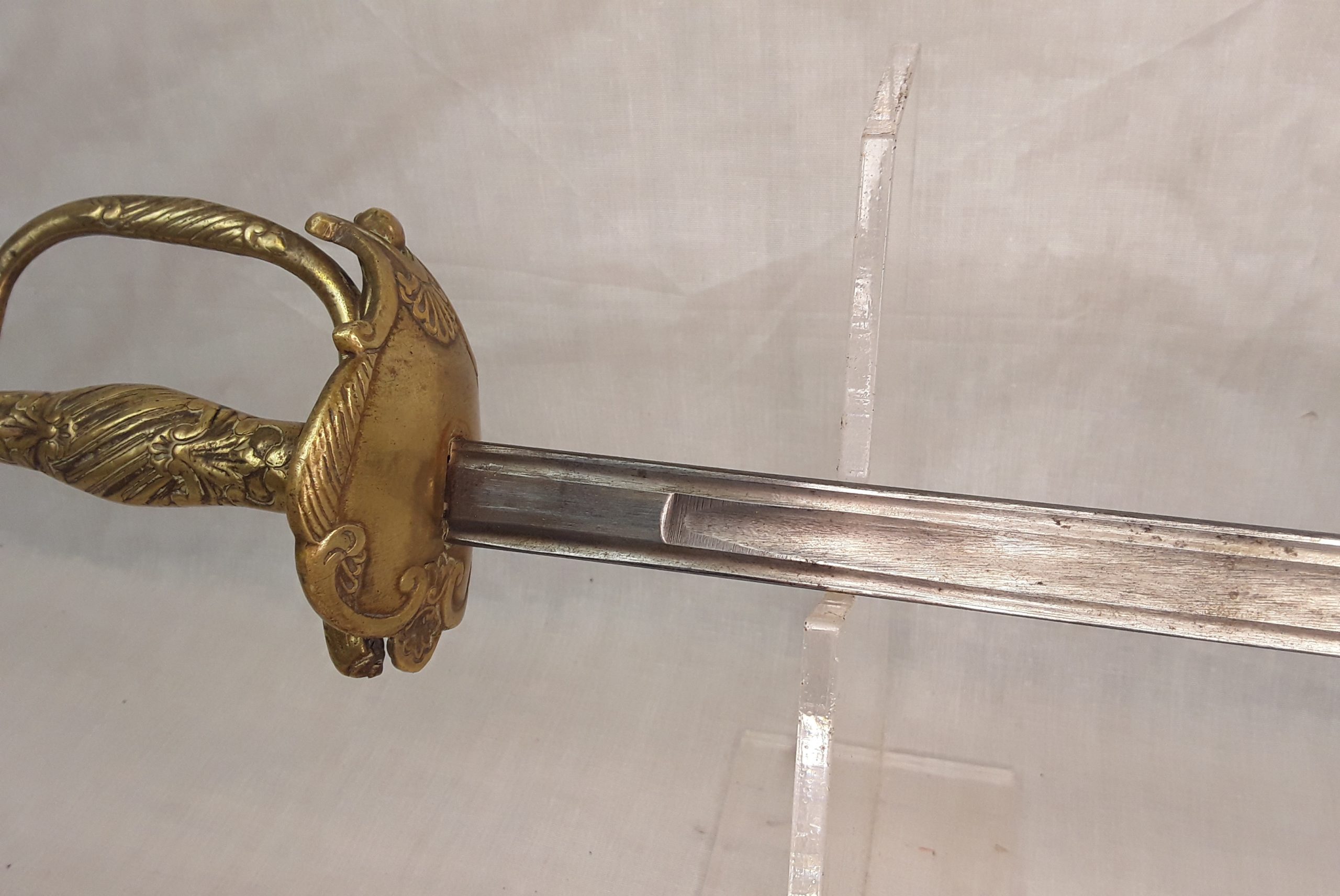 Fine 19th Century Fencing Blunt With Its Scabbard - Image 6