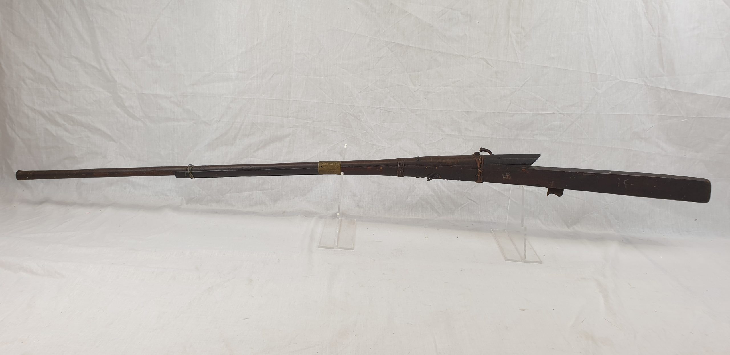 19th Century Indian Matchlock Musket - Image 11